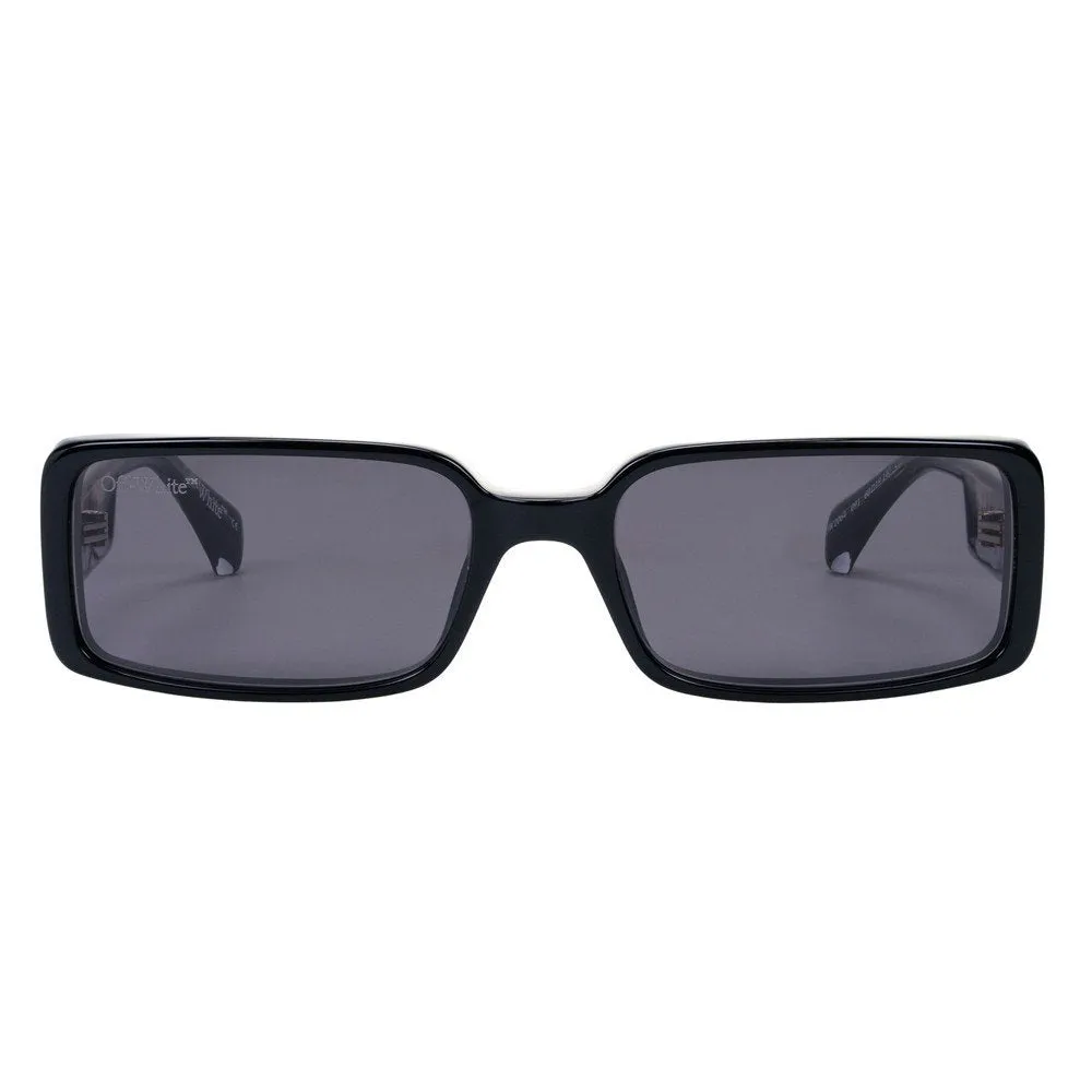 Off-White OW1064 SPENCER 091 Occhiali da sole Acetato Nero Grigio Squadrata Normale - immagine 2