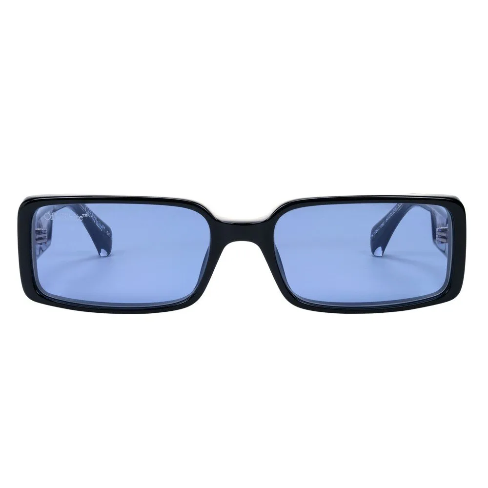 Off-White OW1064 SPENCER 061 Occhiali da sole Acetato Nero Blu Squadrata Normale - immagine 2