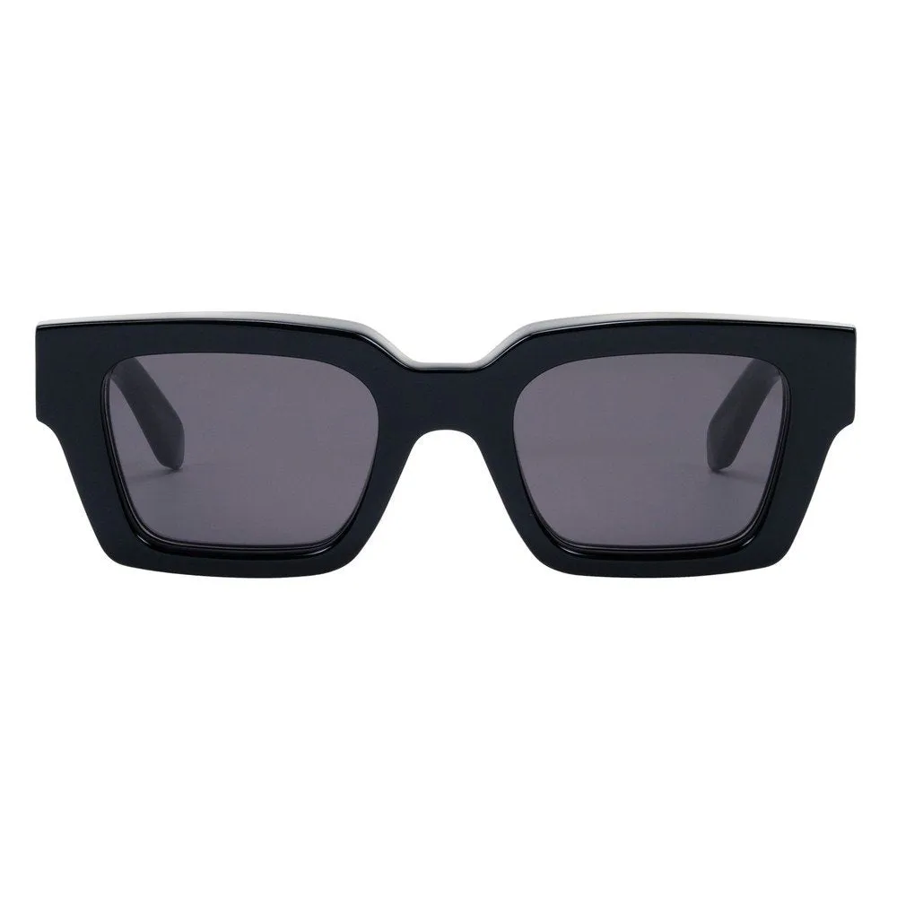Off-White OW1022 VIRGIL 091 Occhiali da sole Acetato Nero Grigio Squadrata Normale - immagine 2