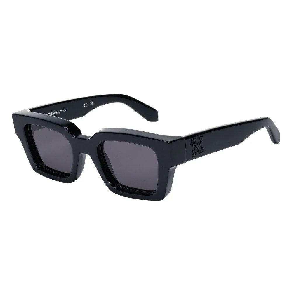 Off-White OW1022 VIRGIL 091 Occhiali da sole Acetato Nero Grigio Squadrata Normale - immagine 1