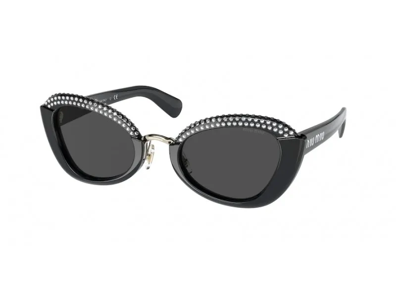 Miu Miu MU 05WS 02X5S0 Occhiali da sole Acetato Grigio Grigio Farfalla Normale - immagine 1