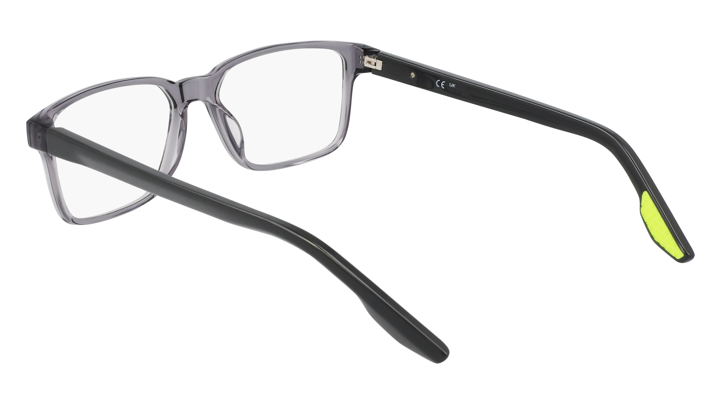 Nike NIKE 7160 N 027 Montature da vista Recycled PET Grigio Squadrata Normale - immagine 4