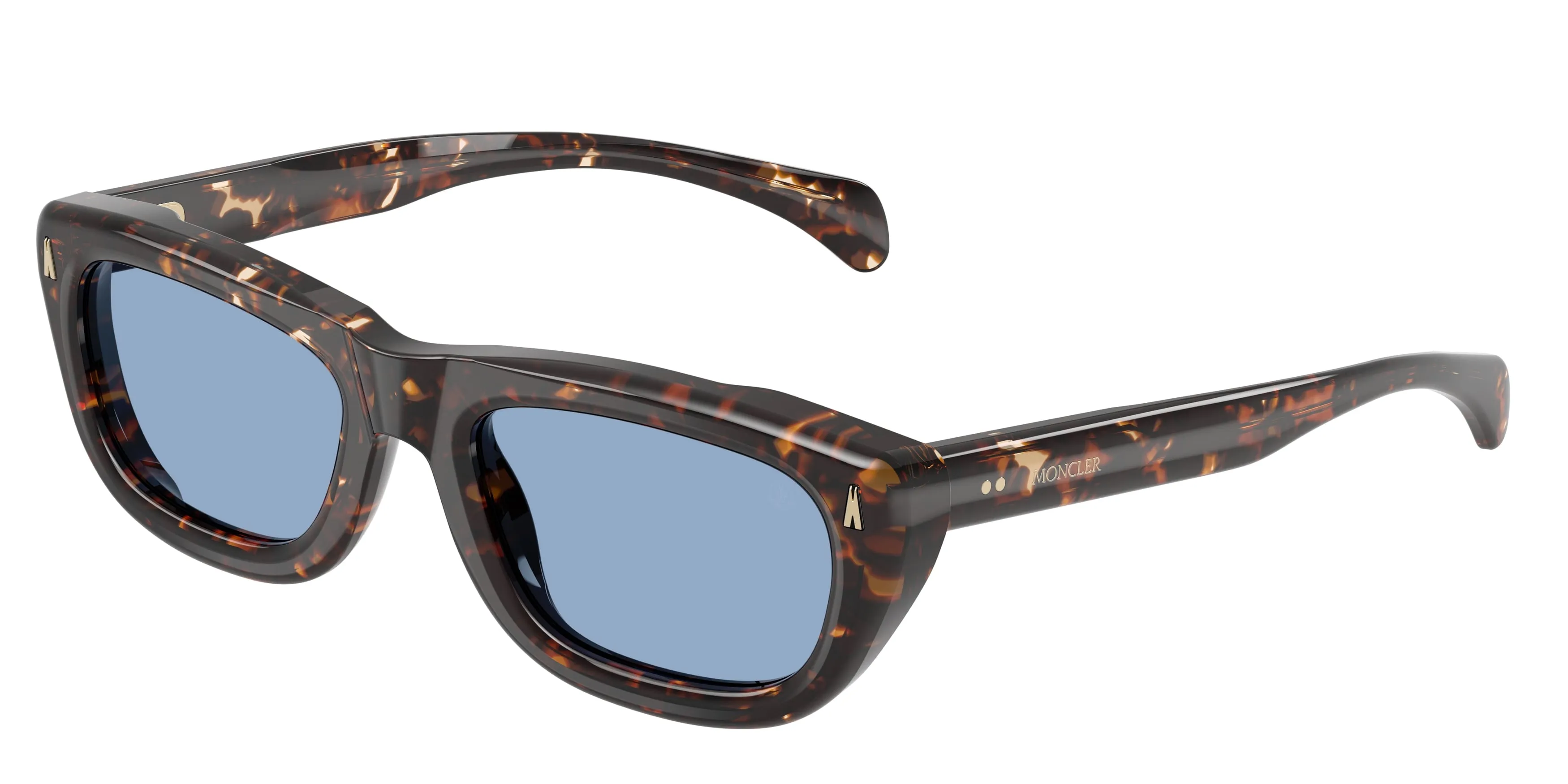 Moncler ME6037 LIDO 304880 Occhiali da sole Acetato Tartaruga Squadrata Normale - immagine 1