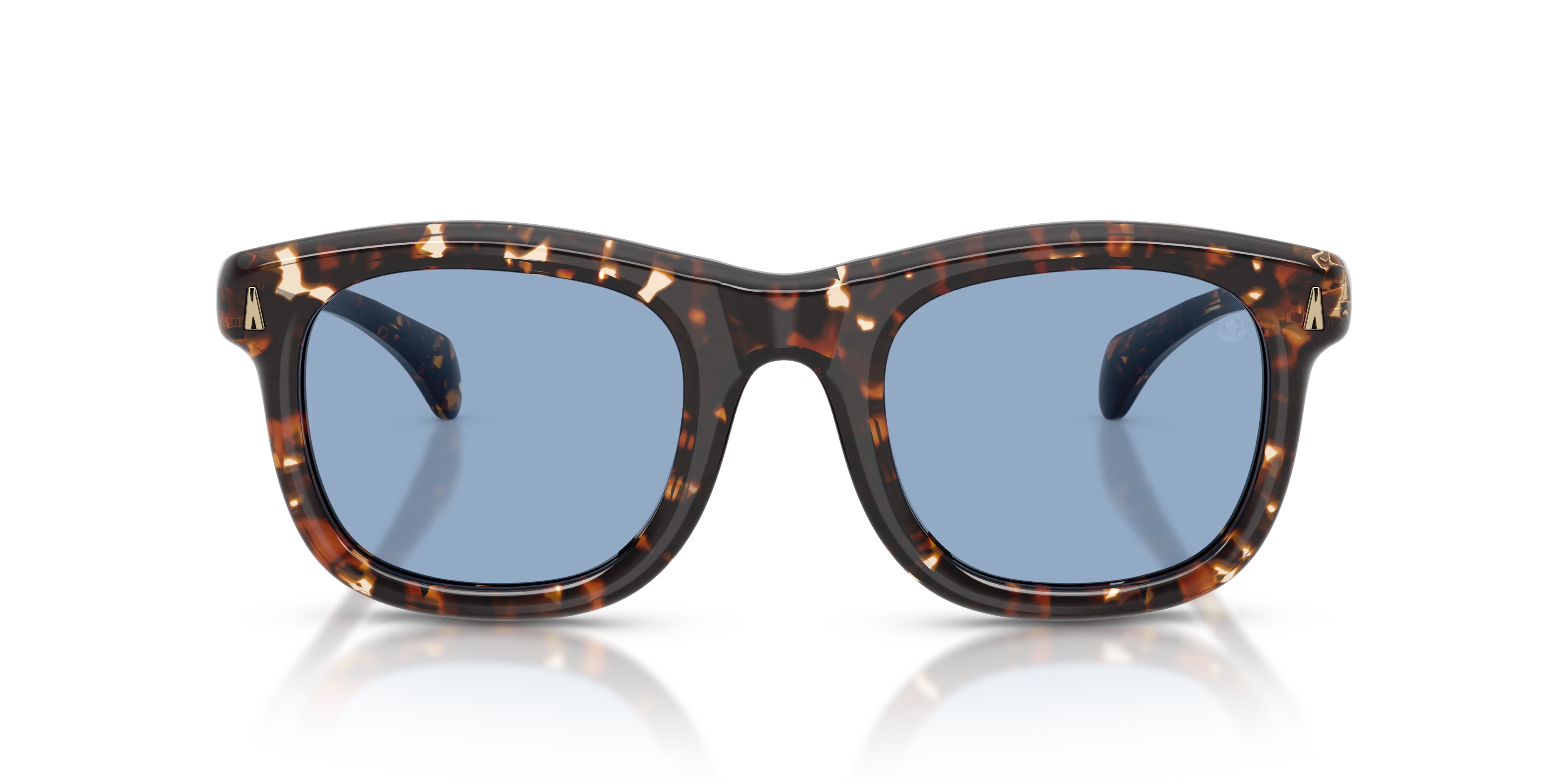 Moncler ME6034 NOIRR 304880 Occhiali da sole Acetato Tartaruga Squadrata Normale - immagine 3