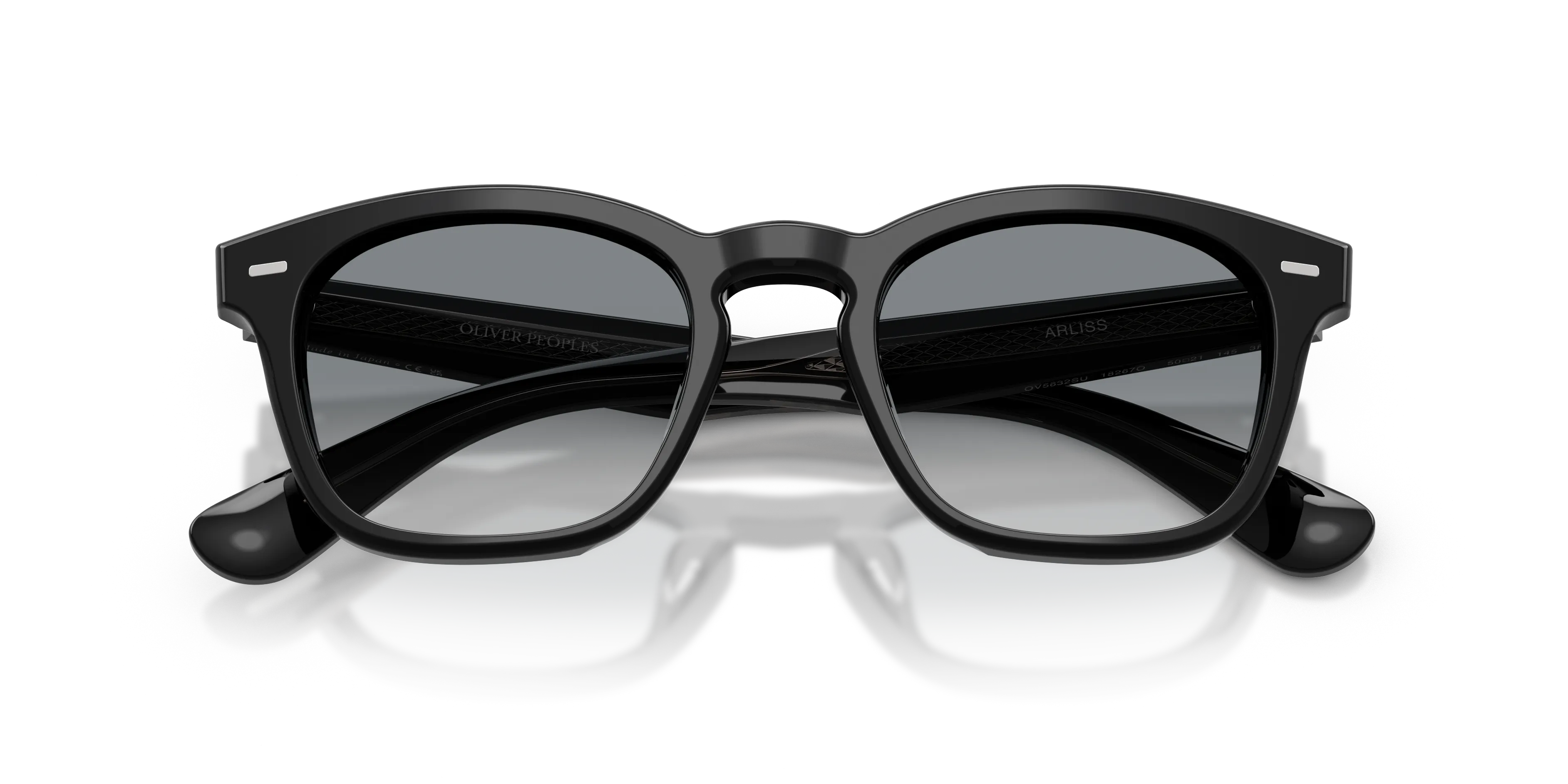Oliver Peoples OV5632SU ARLISS 18267O Occhiali da sole Acetato Nero Squadrata Fotocromatiche - immagine 2