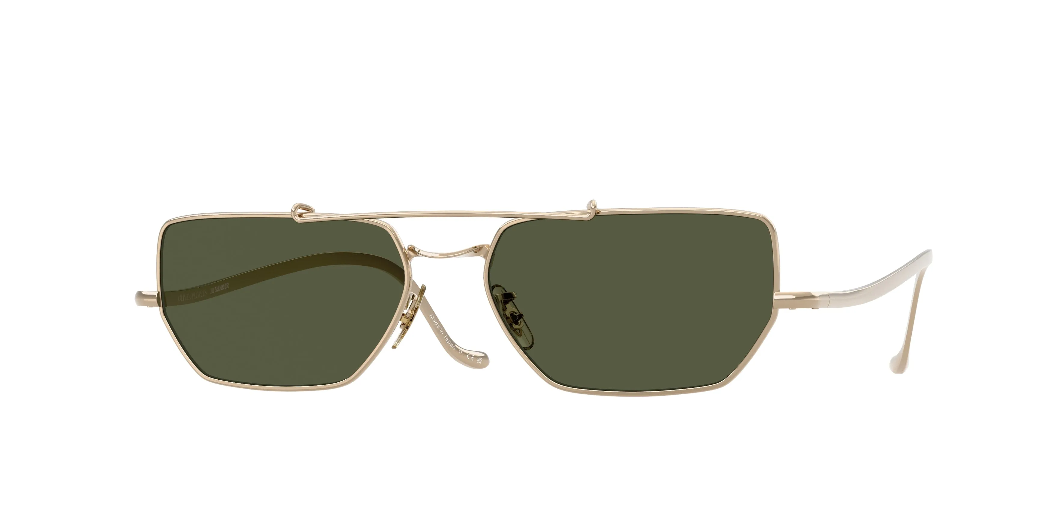 Oliver Peoples OV1385ST EDITION 7 534852 Occhiali da sole Titanio Oro Geometrica Normale - immagine 1