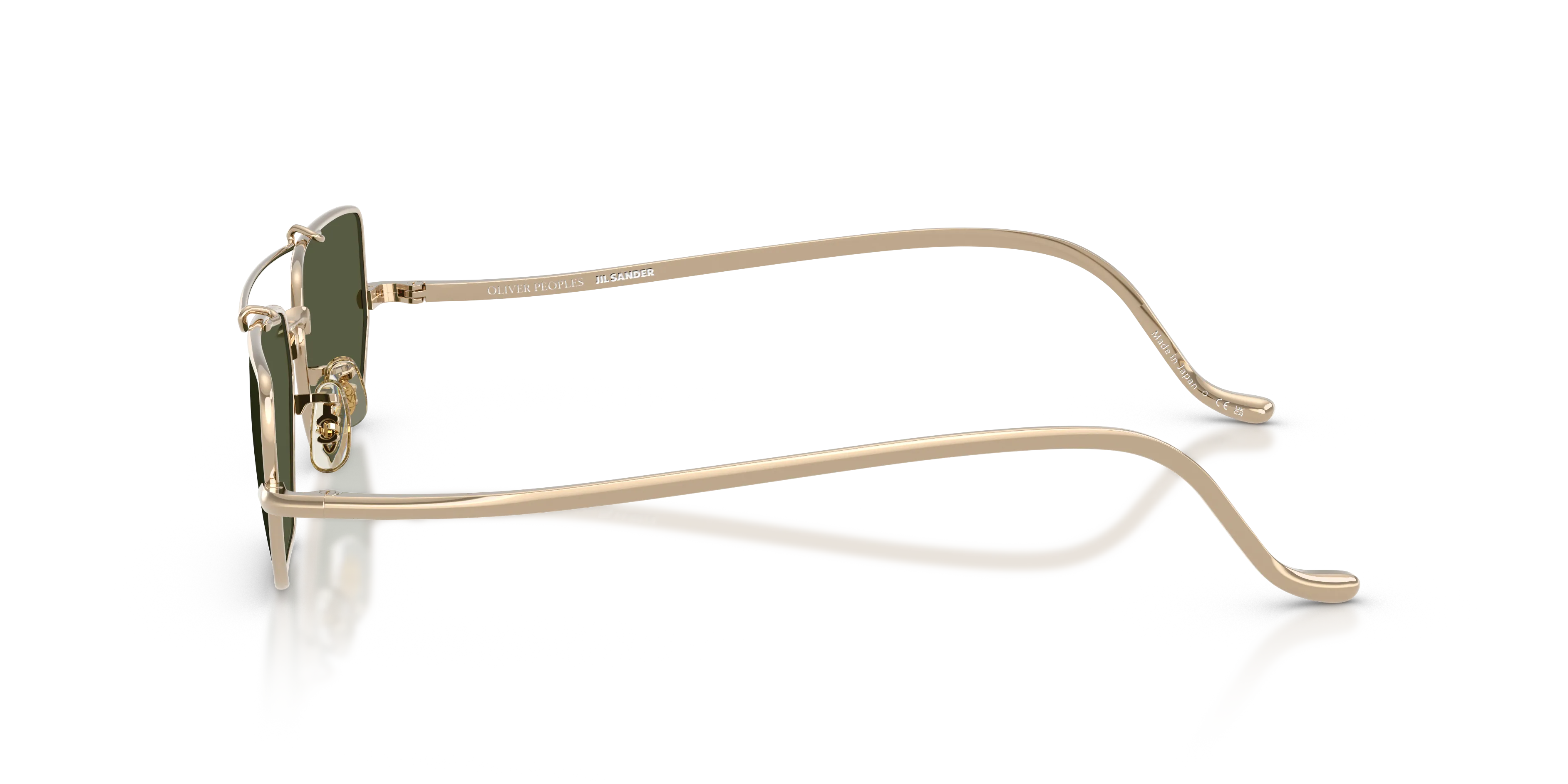 Oliver Peoples OV1385ST EDITION 7 534852 Occhiali da sole Titanio Oro Geometrica Normale - immagine 4