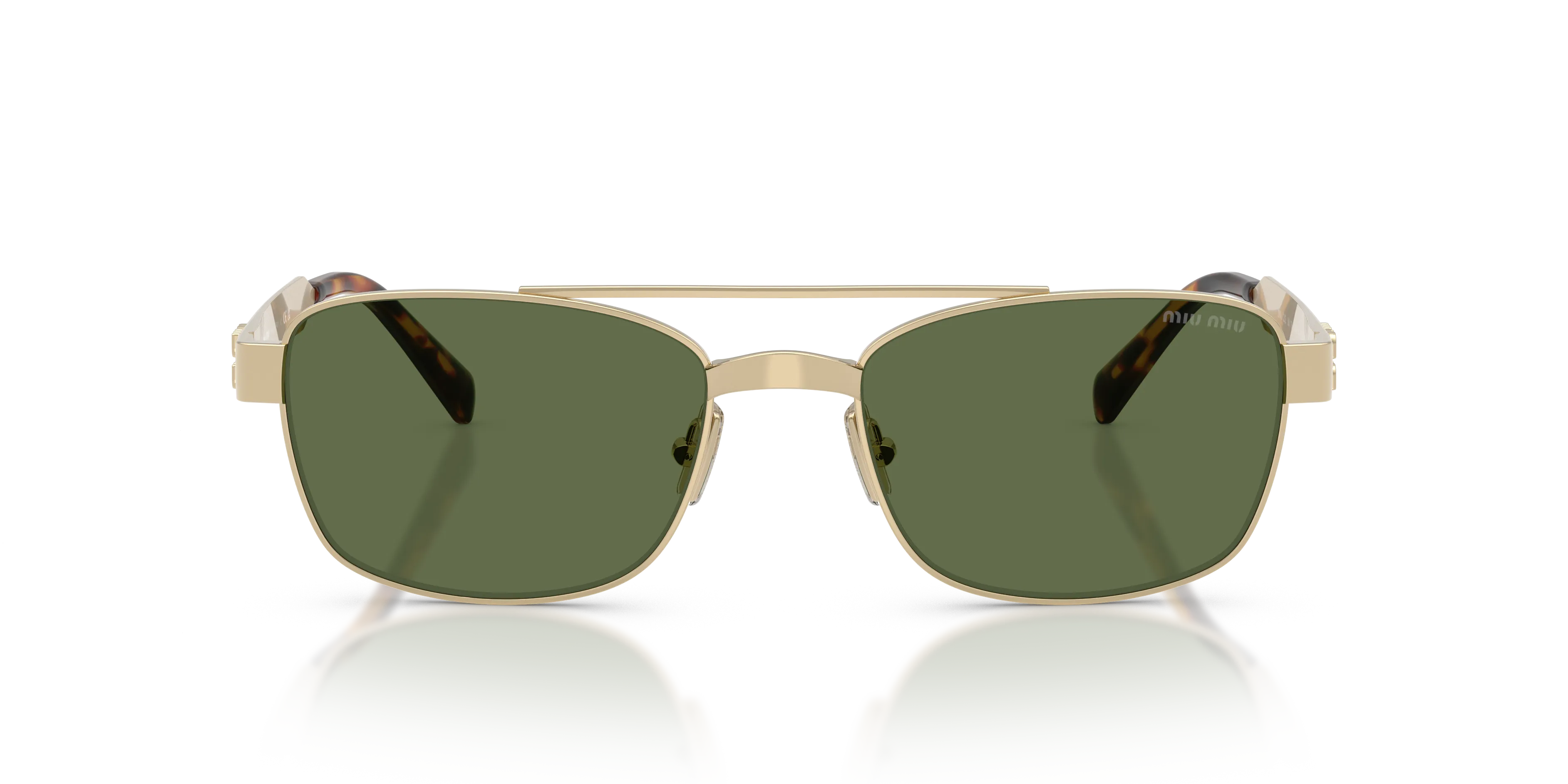 Miu Miu Miu Miu MU C52S ZVN71A Occhiali da sole Squadrata Normale - immagine 3