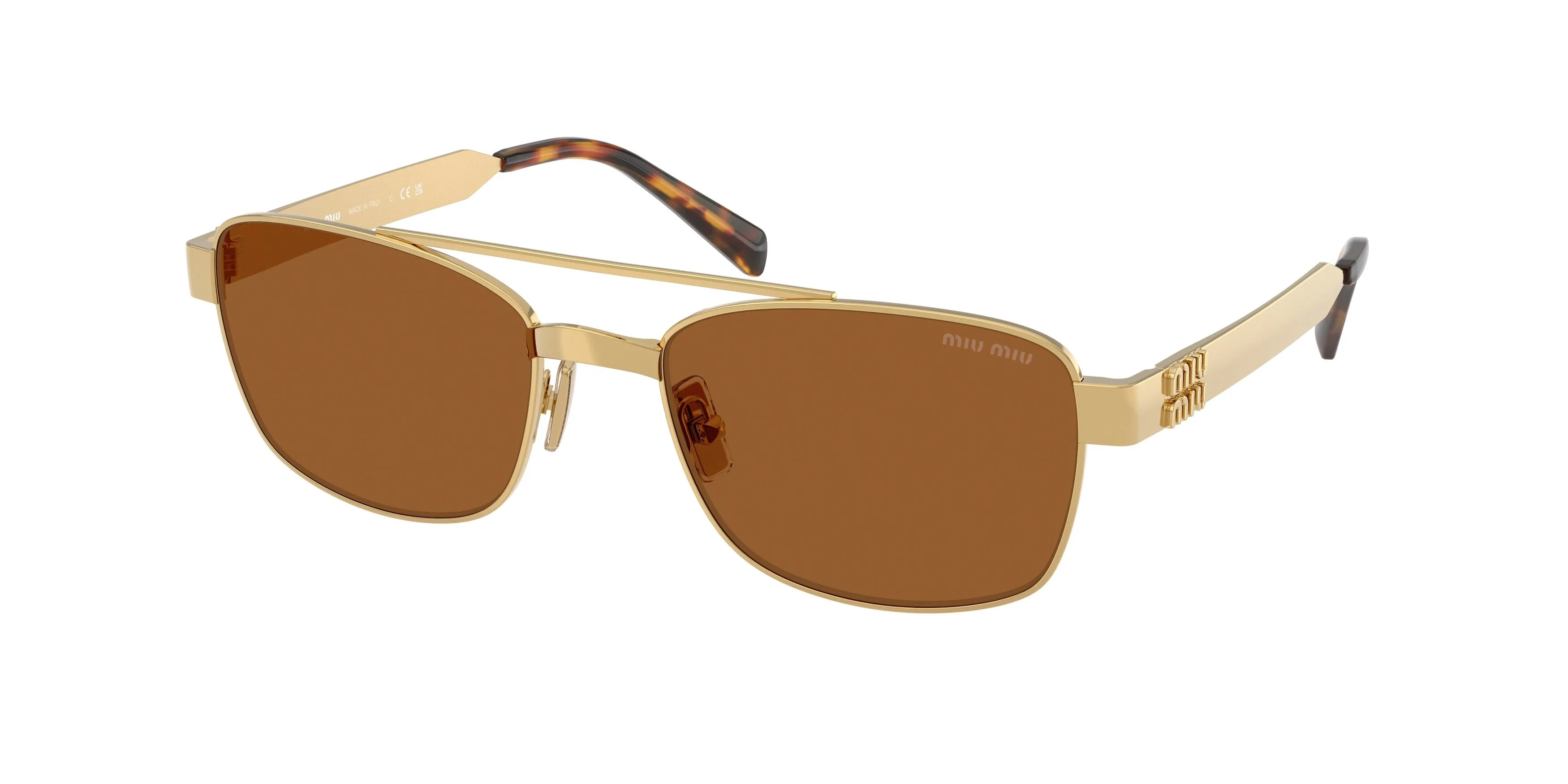 Miu Miu Miu Miu MU C52S 5AK20V Occhiali da sole Squadrata Normale - immagine 1