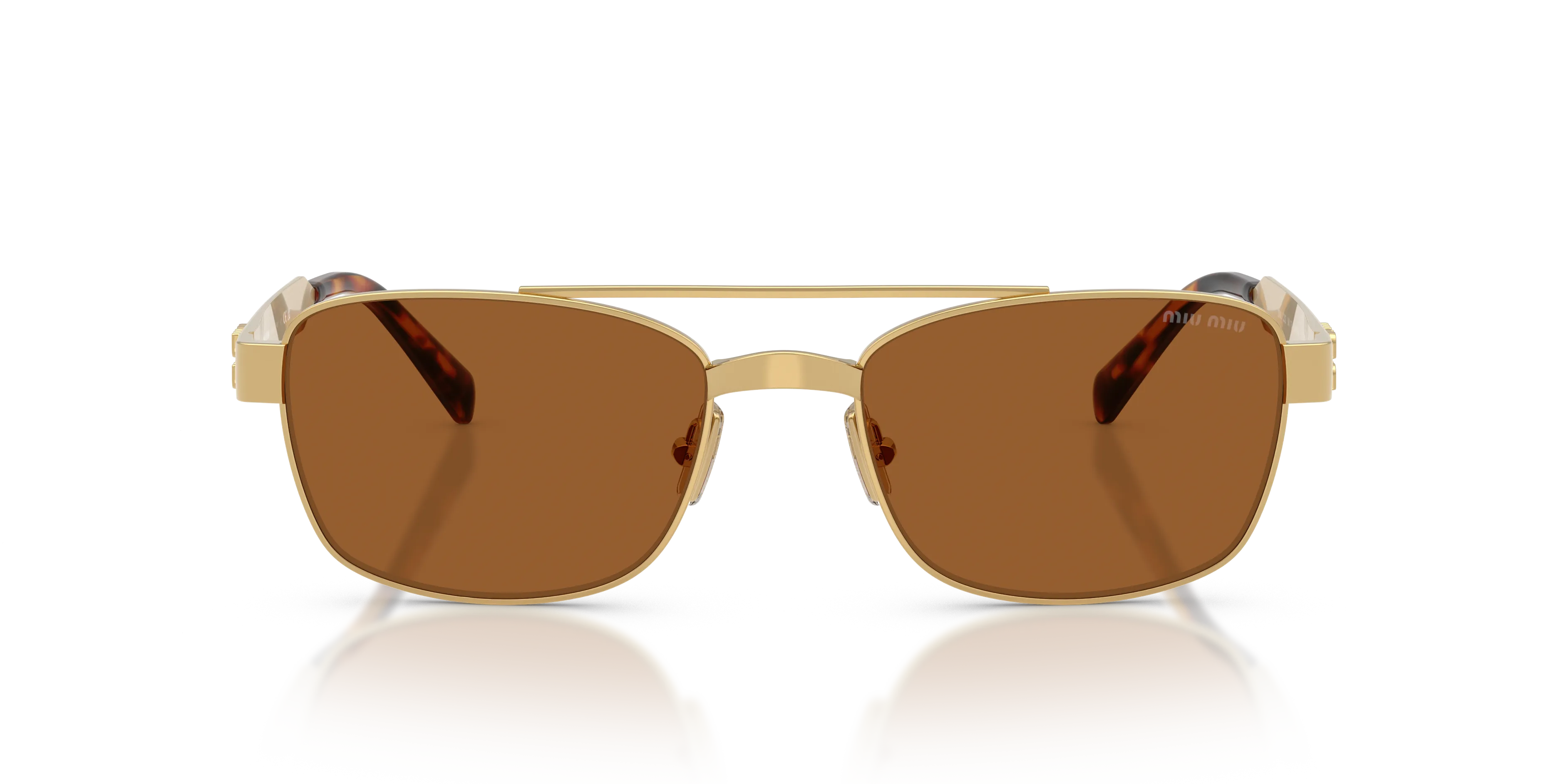 Miu Miu Miu Miu MU C52S 5AK20V Occhiali da sole Squadrata Normale - immagine 3