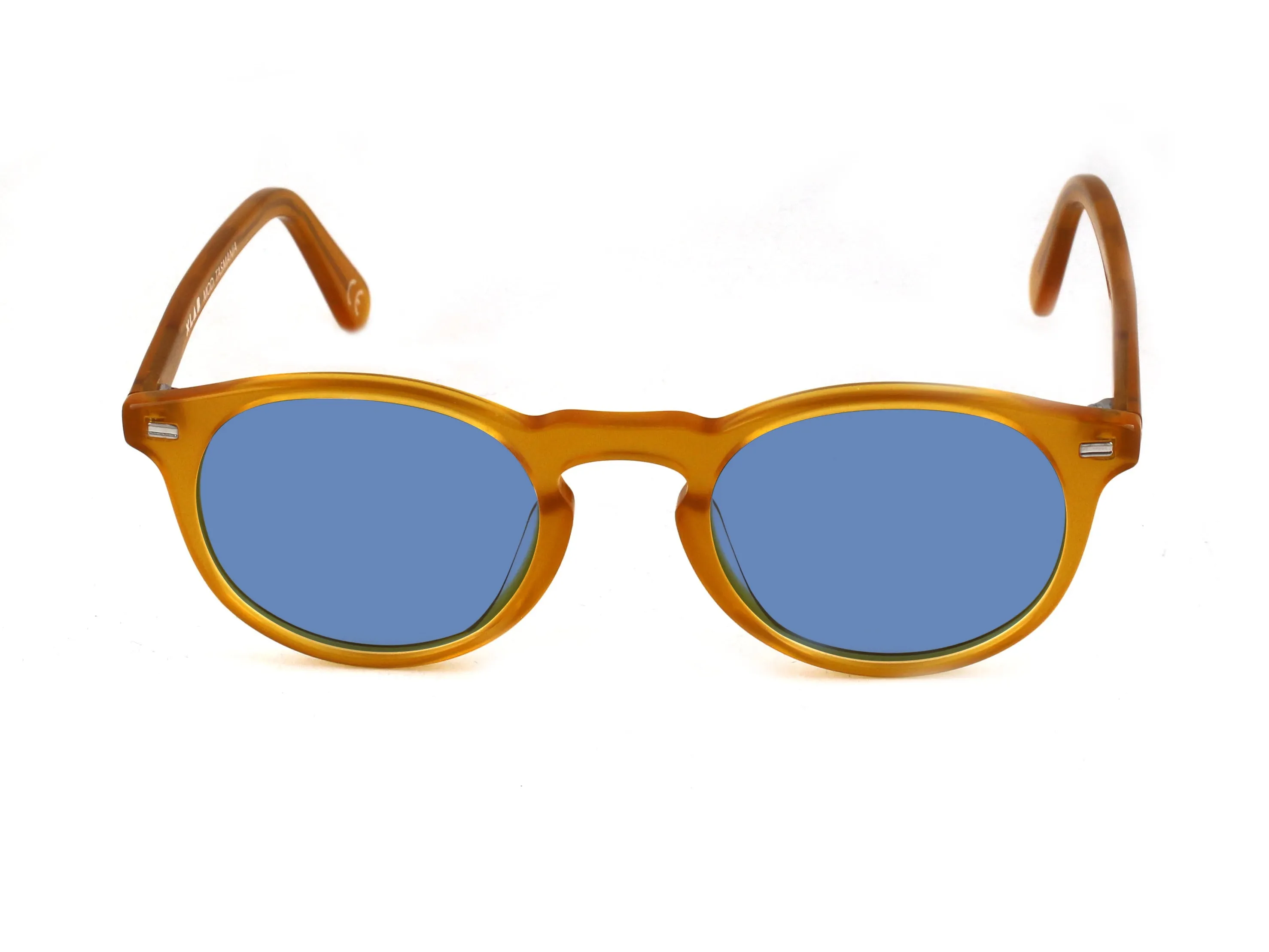 XLAB Unisex TASMANIA Occhiali da sole Acetato Giallo Fumo Pantos Fotocromatico - immagine 2