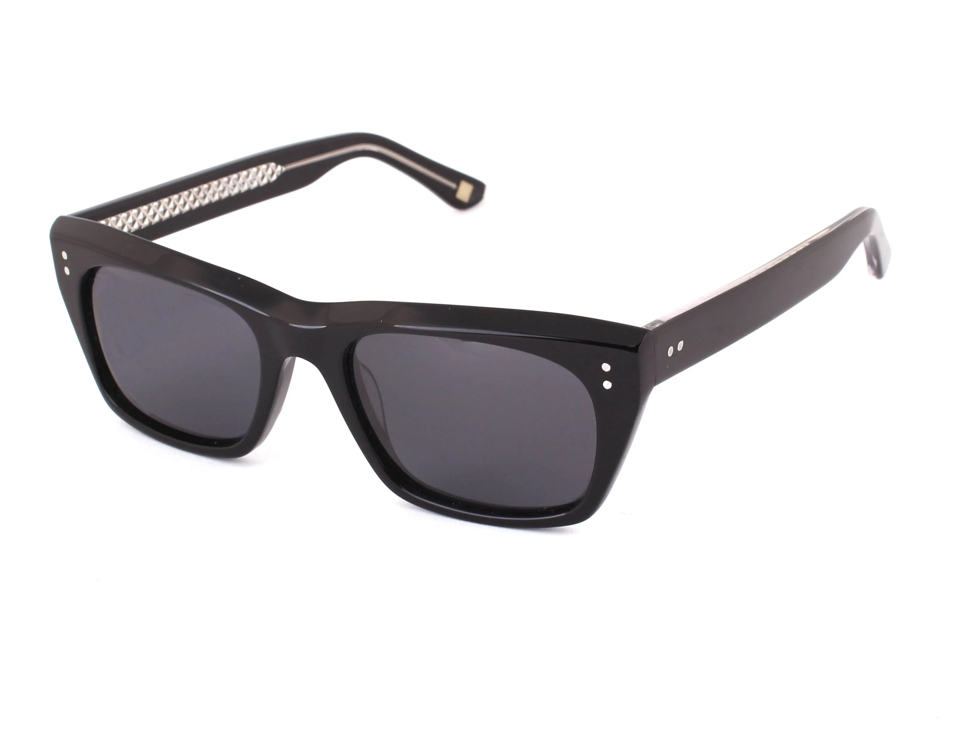XLAB Unisex PENANG Occhiali da sole Acetato Blu Blu Squadrata Polarizzata - immagine 4