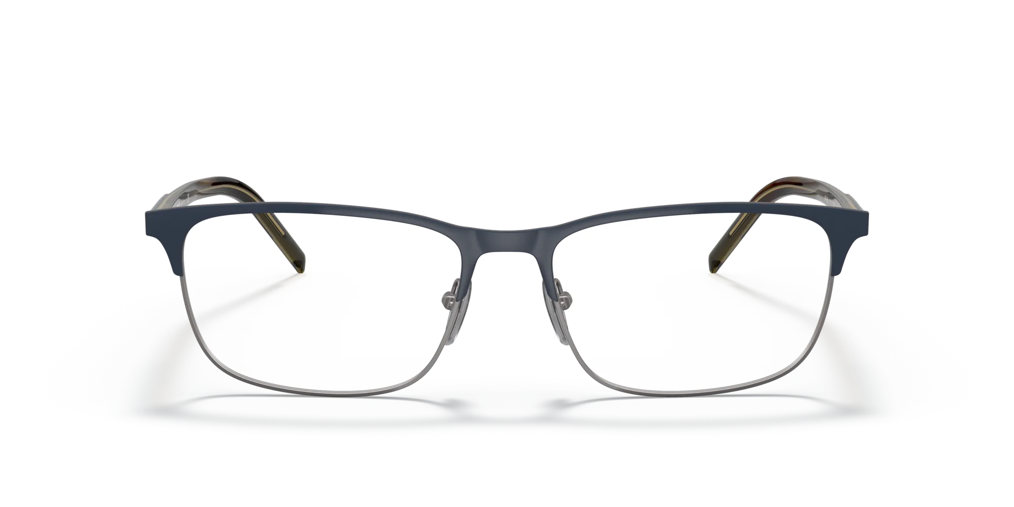 Prada PR 66YV 02N1O1 Montature da vista Metallo Blu/Grigio Squadrata - immagine 3