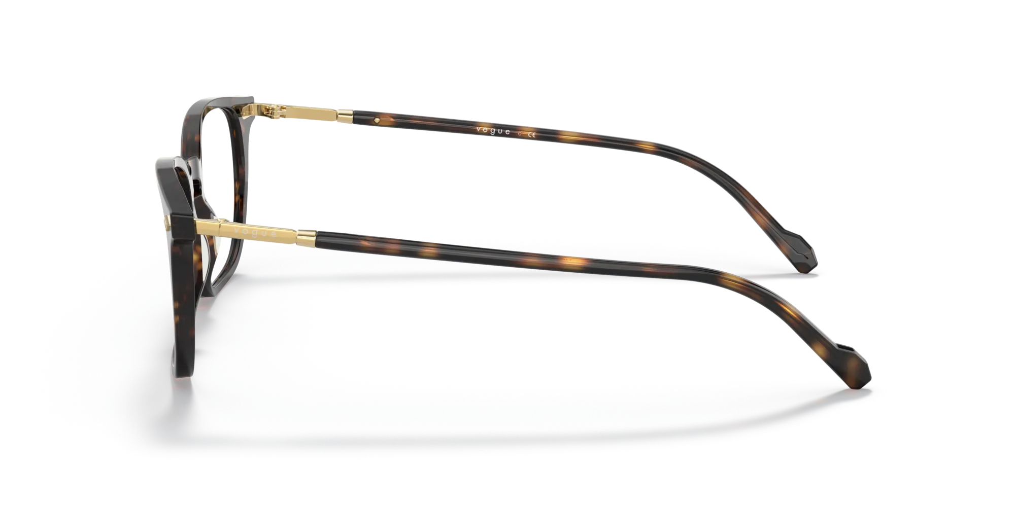 VOGUE EYEWEAR VO5433 W656 Montature da vista Acetato Havana scuro Squadrata - immagine 4