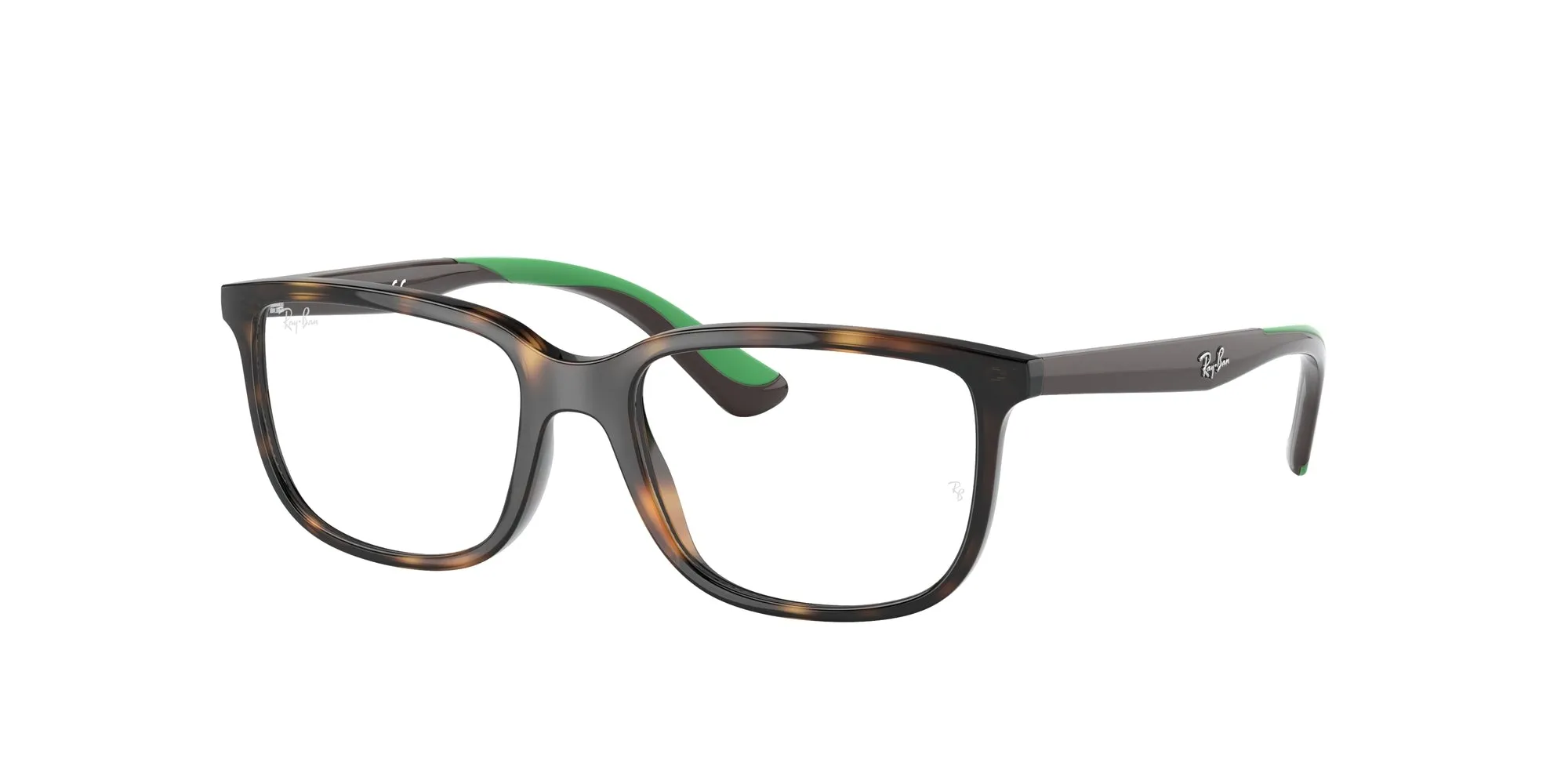 Ray - Ban RY1605 3867 Montature da vista bambino Iniettato Tartaruga Trasparente Squadrata Normale - immagine 1