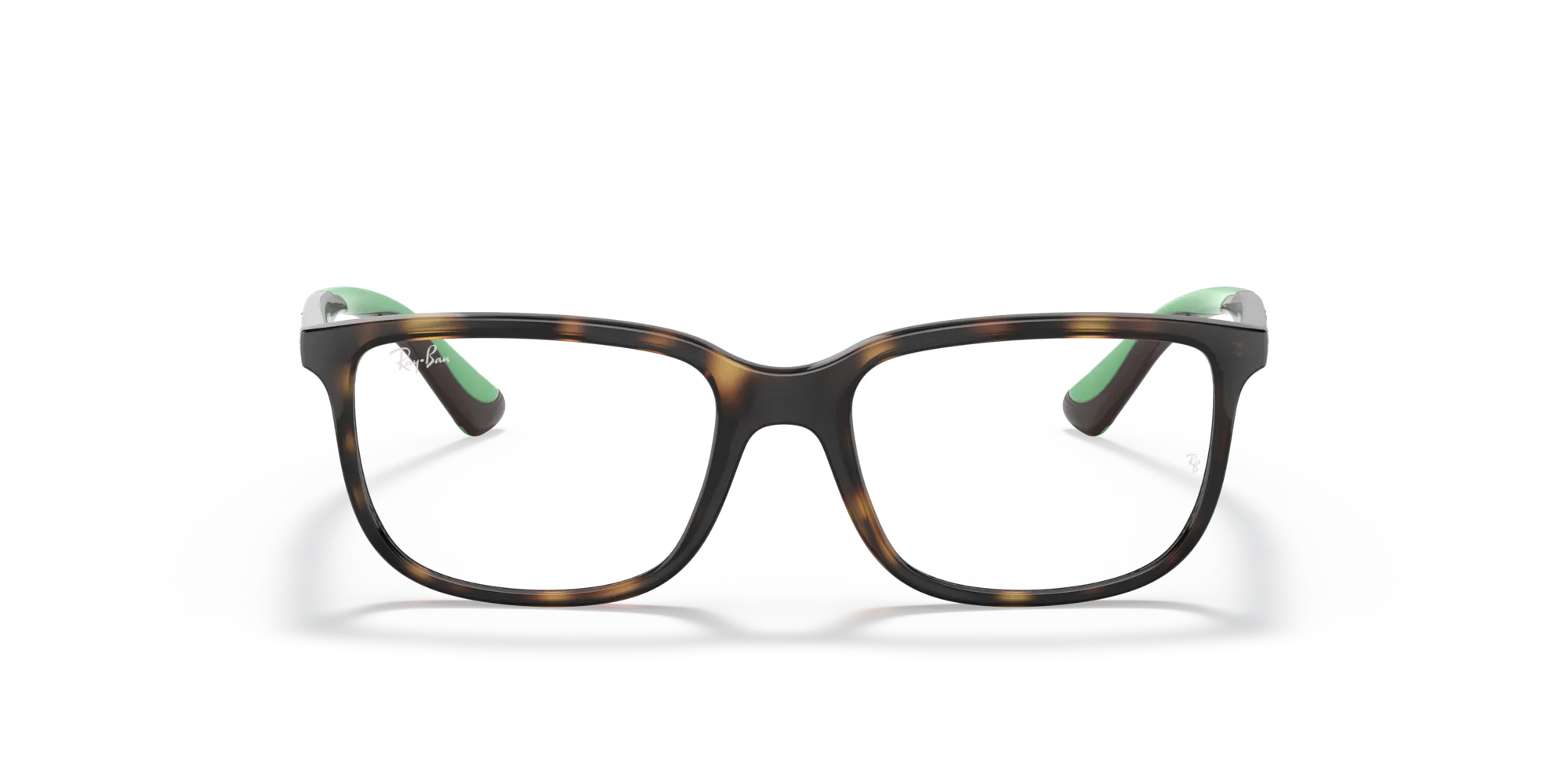Ray - Ban RY1605 3867 Montature da vista bambino Iniettato Tartaruga Trasparente Squadrata Normale - immagine 3