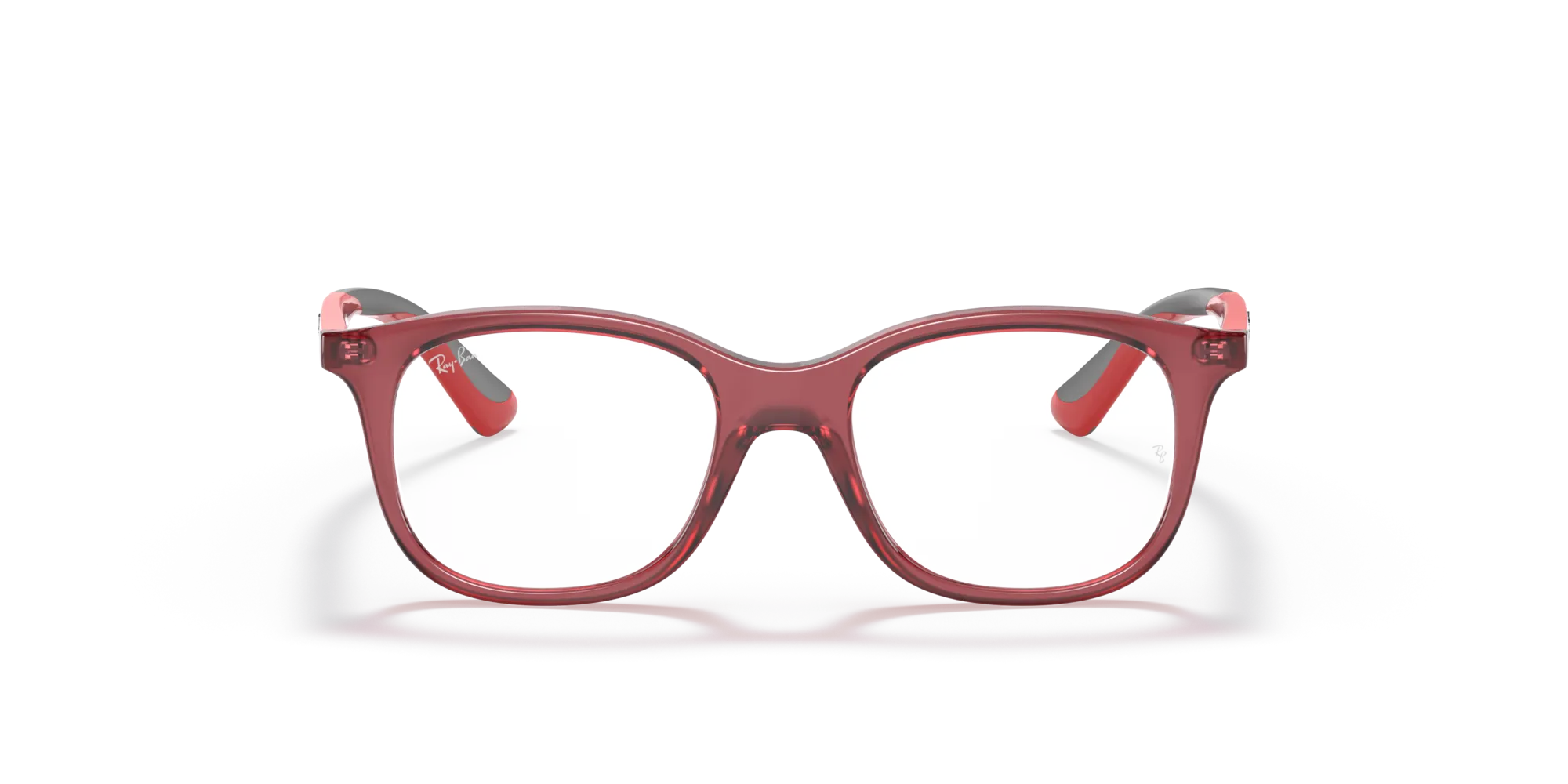 Ray - Ban RY1604 3866 Montature da vista bambino Plastica Rosso Squadrata - immagine 3