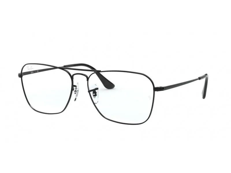 Ray - Ban RX6536 CARAVAN II 2509 Montature da vista Metallo Nero Trasparente Squadrata Normale - immagine 1