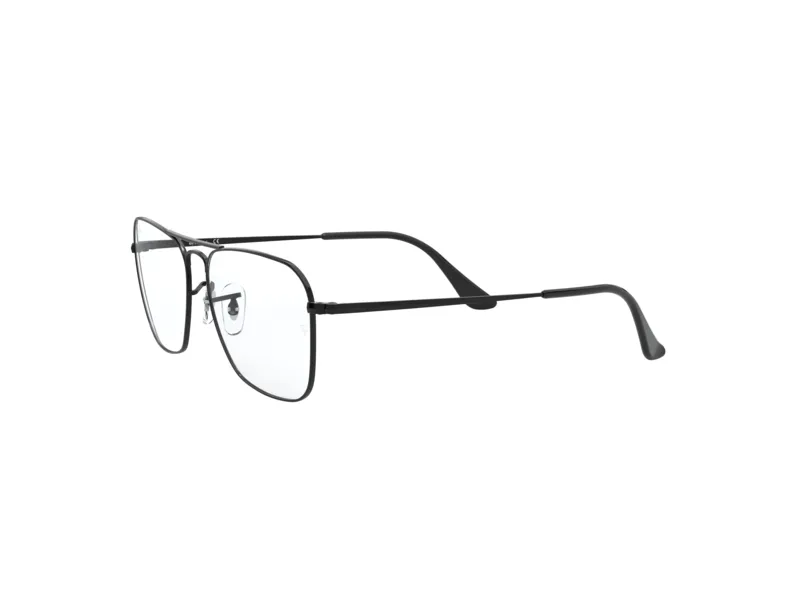 Ray - Ban RX6536 CARAVAN II 2509 Montature da vista Metallo Nero Trasparente Squadrata Normale - immagine 3