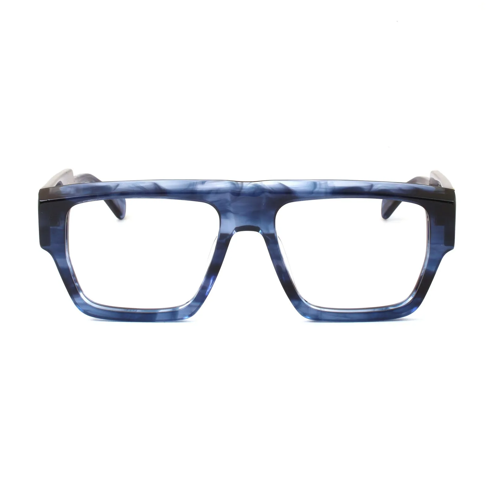 XLAB Unisex Wrangel Montature da vista Acetato Verde Squadrata Anti-luce blu Anti luce blu - per PC - immagine 2