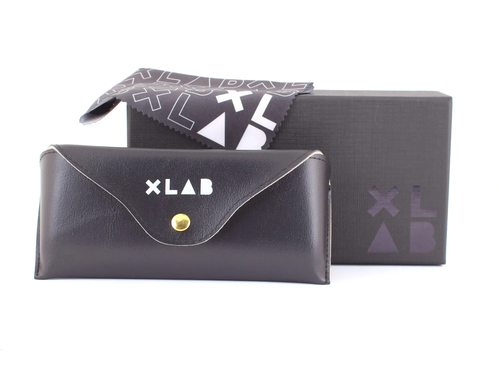 XLAB Unisex Wrangel Montature da vista Acetato Verde Squadrata Demo - immagine 3