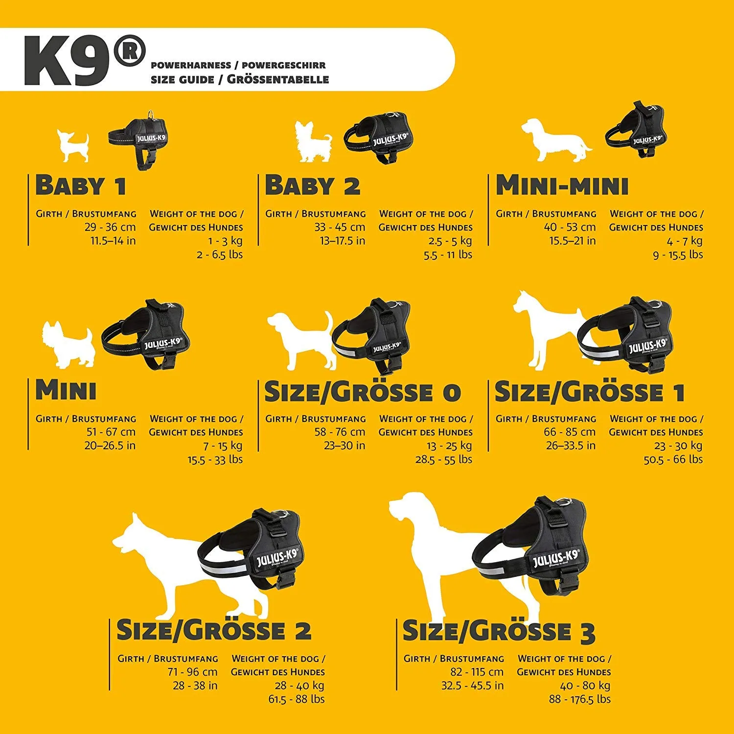 Julius-K9 162B2 Pettorina K9, Blu - immagine 6