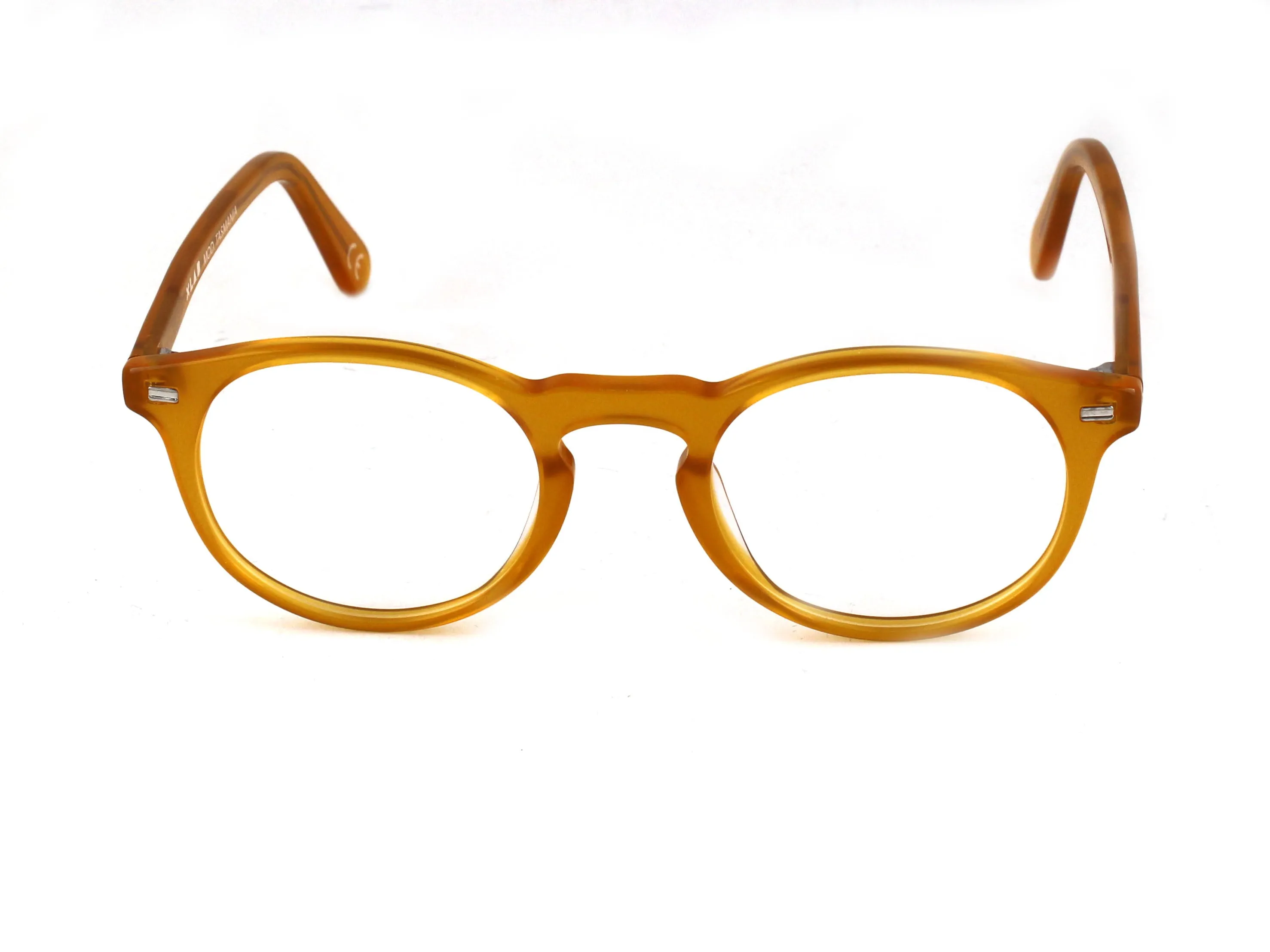 XLAB Unisex TASMANIA Montature da vista Acetato Giallo Pantos Antiriflesso Antiriflesso - immagine 2