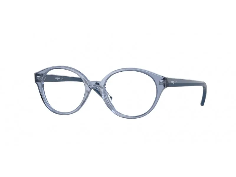 VOGUE EYEWEAR VY2009 2977 Montature da vista bambino Acetato Blu Trasparente Rotonda Normale - immagine 1