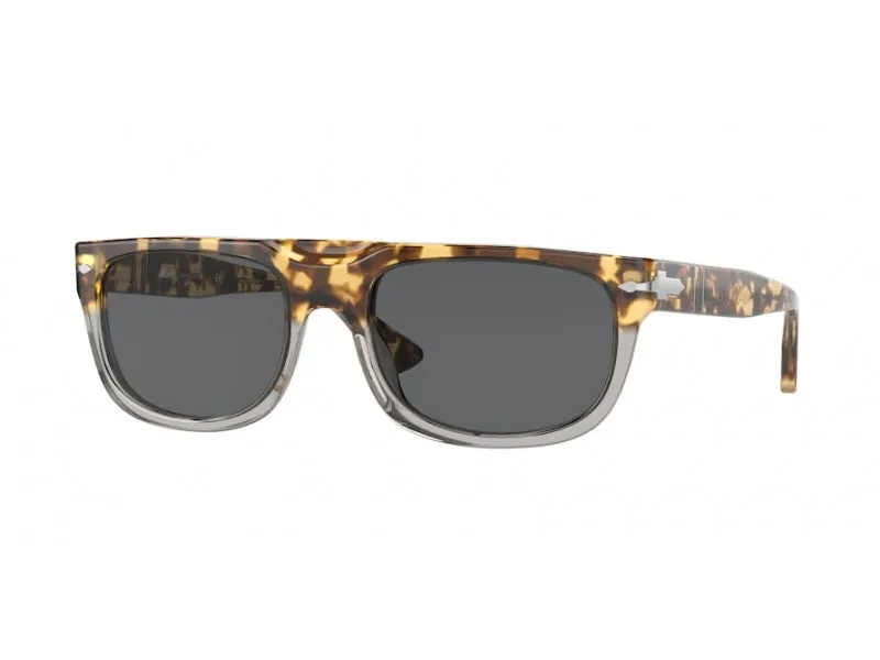 Persol PO3271S 1130B1 Occhiali da sole Acetato Tartaruga Grigio Squadrata Normale - immagine 1