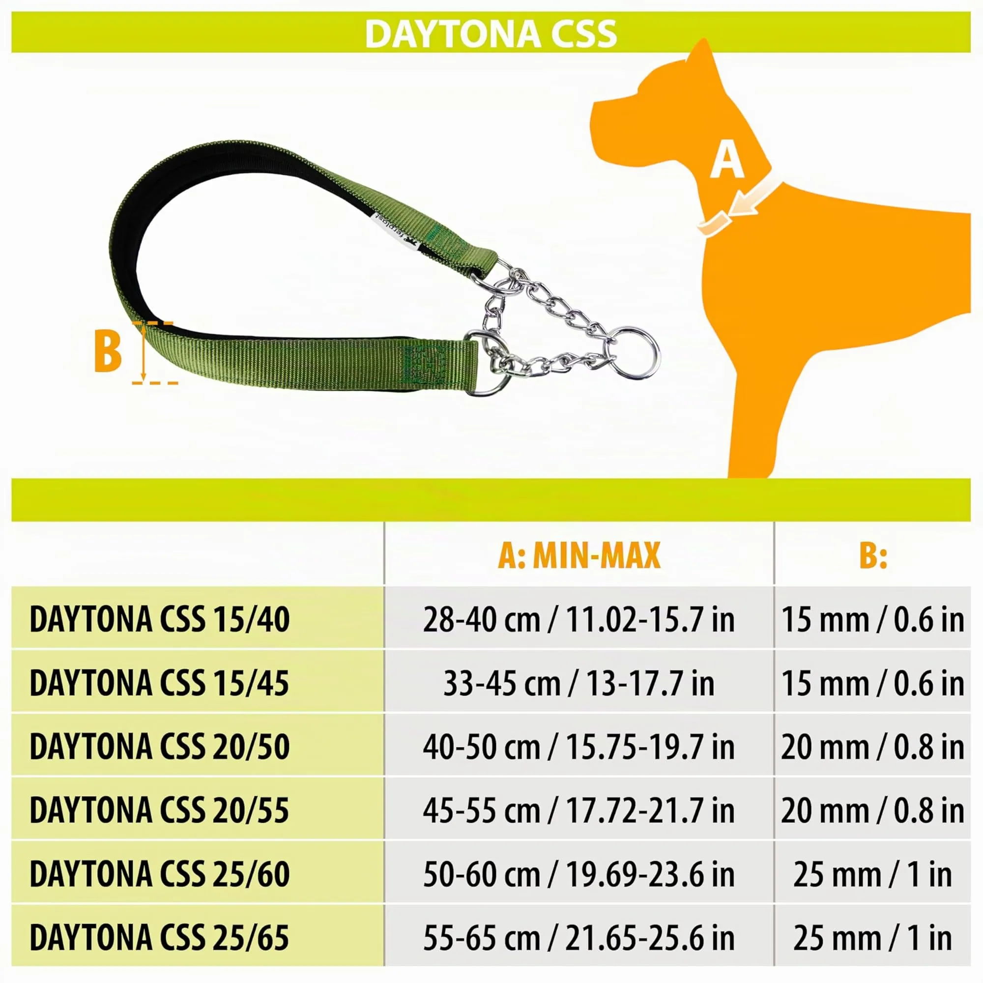 Ferplast Collare Cane Semistrozzo, in Nylon, Imbottito, Anti-trazione, per Addestramento Cani, Taglia M (Circonferenza Collo 33-45 cm), Nero. - immagine 3