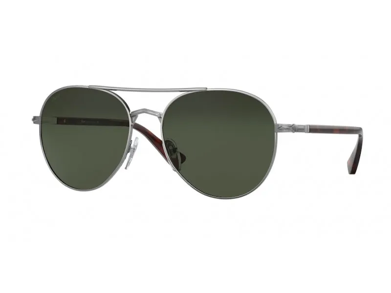 Persol PO2477S 513/31 Occhiali da sole Metallo Grigio Verde Pantos Normale - immagine 1