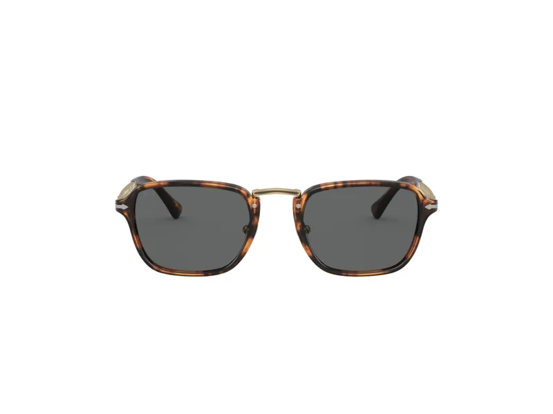 Persol PO3247S 108/B1 Occhiali da sole Acetato Tartaruga Grigio Squadrata Normale - immagine 2