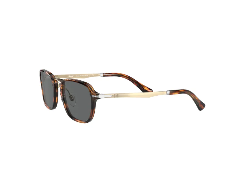 Persol PO3247S 108/B1 Occhiali da sole Acetato Tartaruga Grigio Squadrata Normale - immagine 3