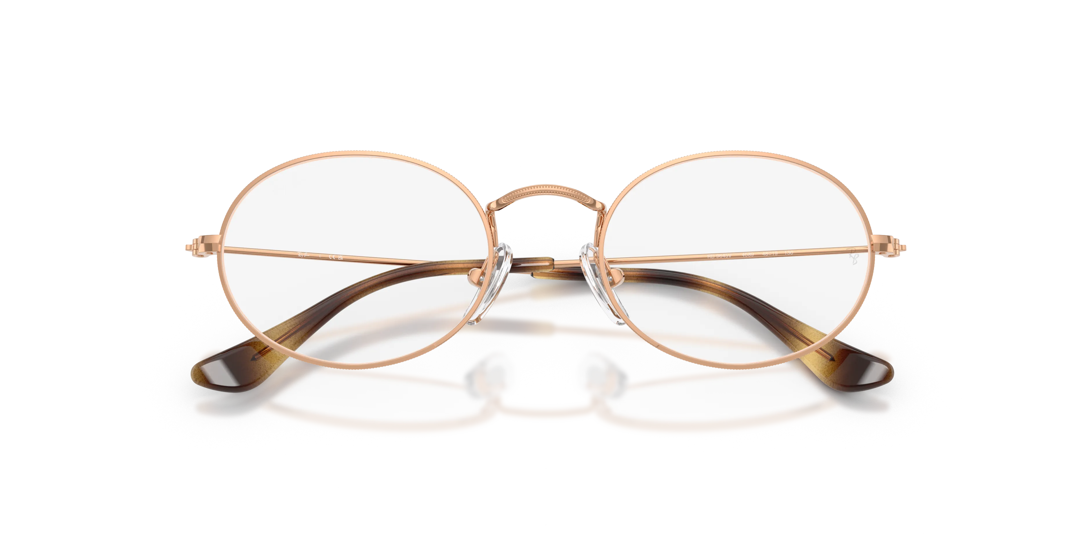 Ray - Ban RY9645V 4089 Montature da vista bambino Metallo Oro Trasparente Rotonda Normale - immagine 2