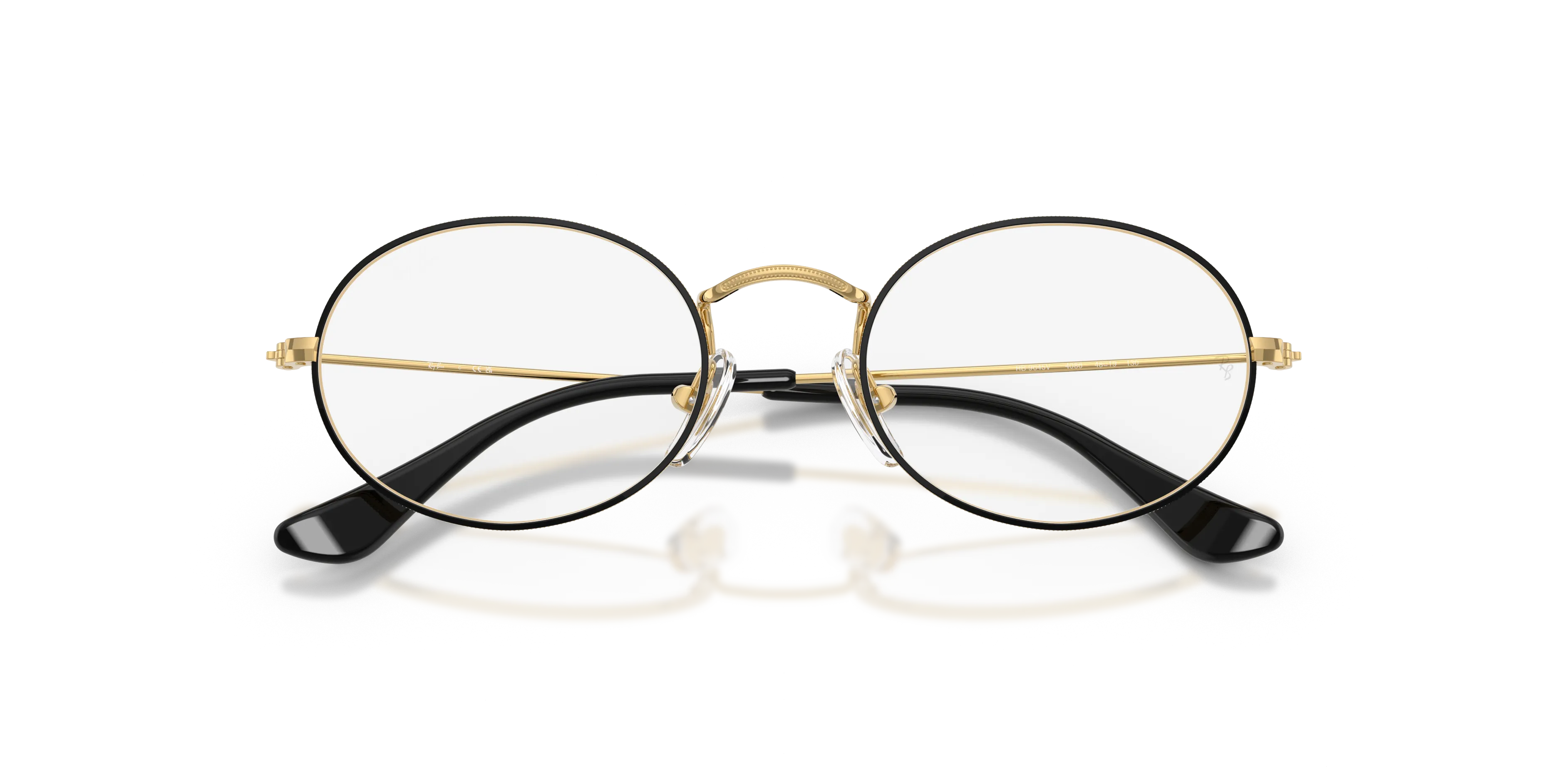 Ray - Ban RY9645V 4086 Montature da vista bambino Metallo Nero Trasparente Rotonda Normale - immagine 2