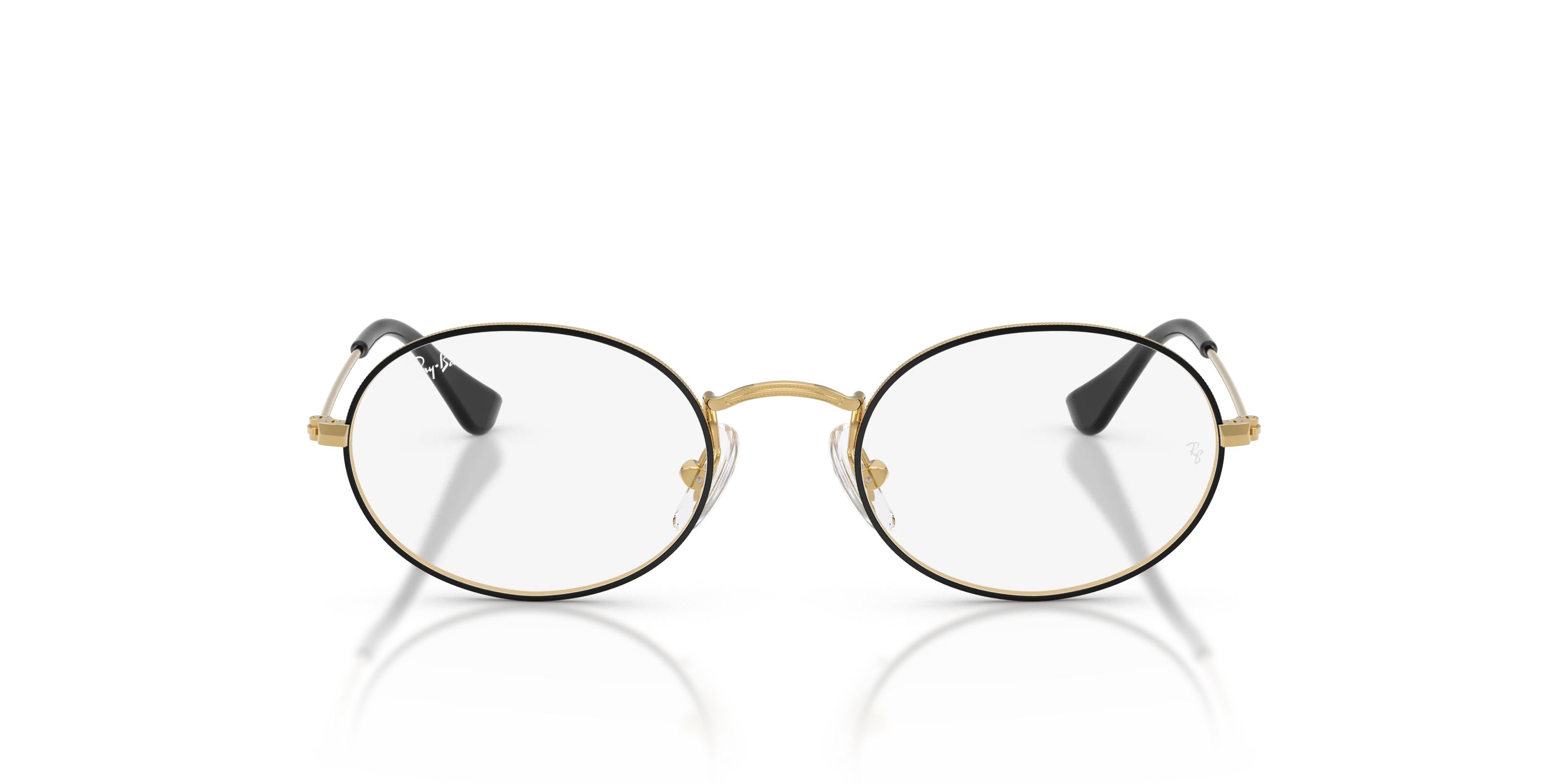 Ray - Ban RY9645V 4086 Montature da vista bambino Metallo Nero Trasparente Rotonda Normale - immagine 3