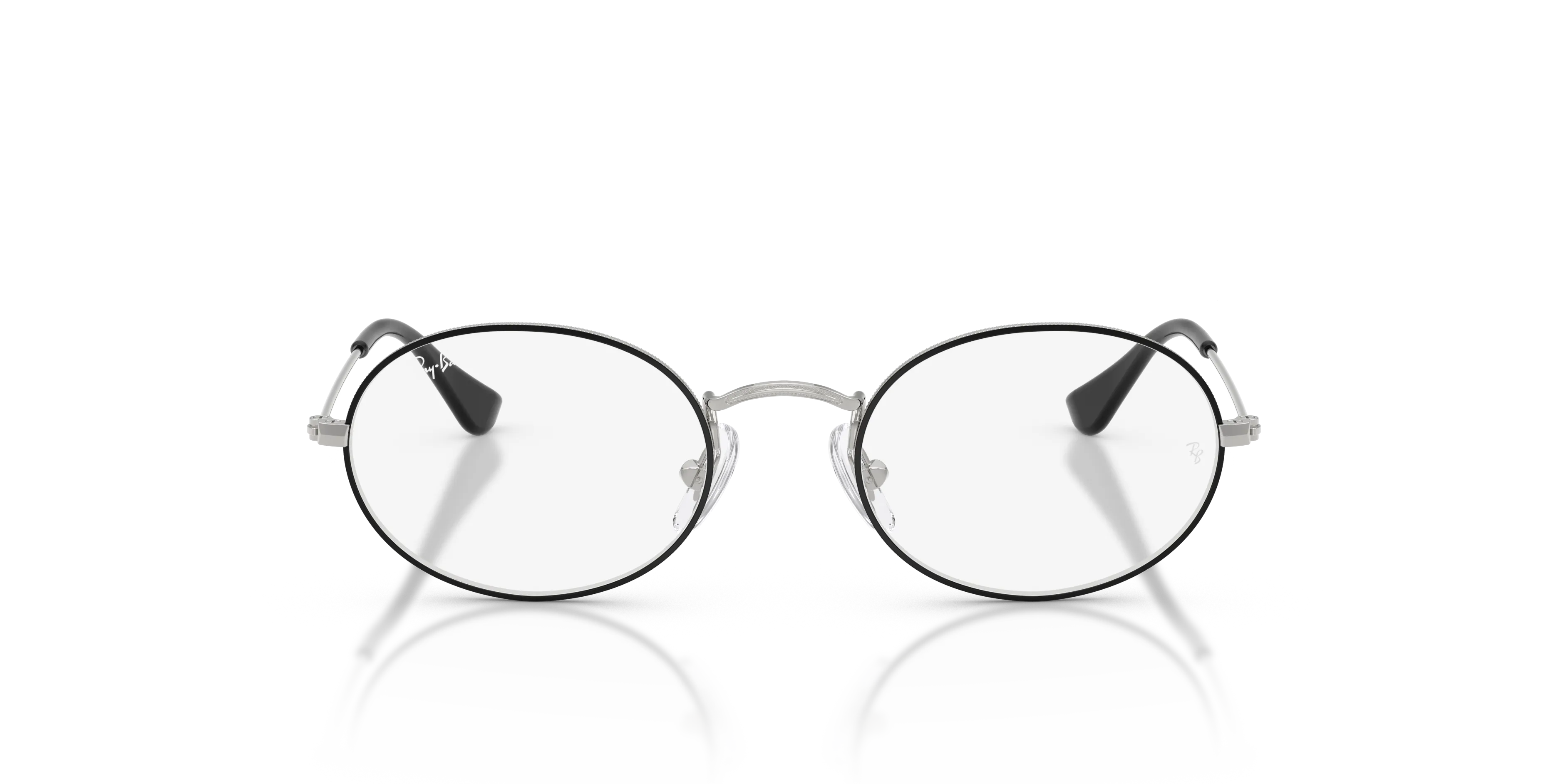 Ray - Ban RY9645V 4064 Montature da vista bambino Metallo Nero Trasparente Rotonda Normale - immagine 3