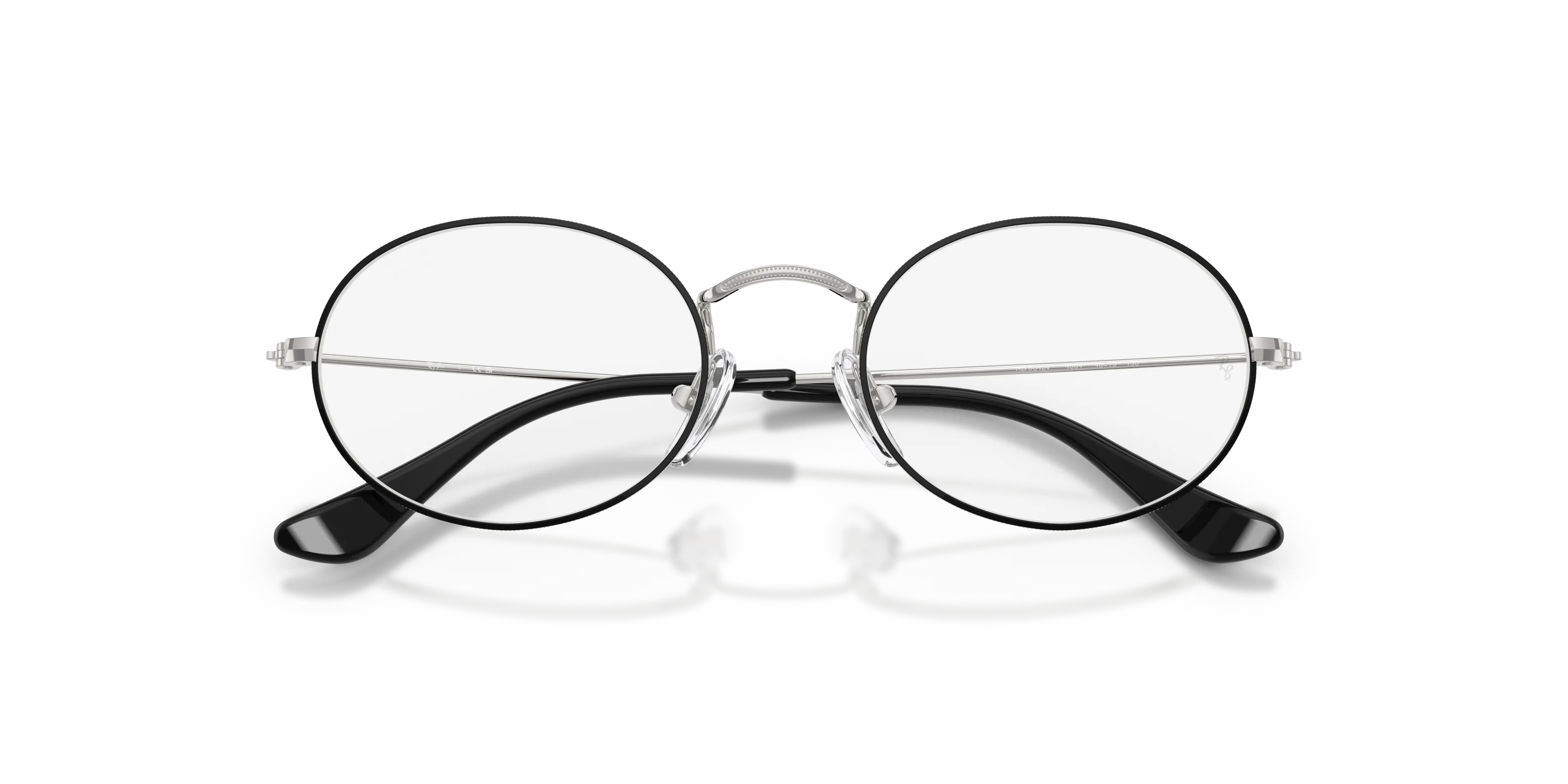 Ray - Ban RY9645V 4064 Montature da vista bambino Metallo Nero Trasparente Rotonda Normale - immagine 2