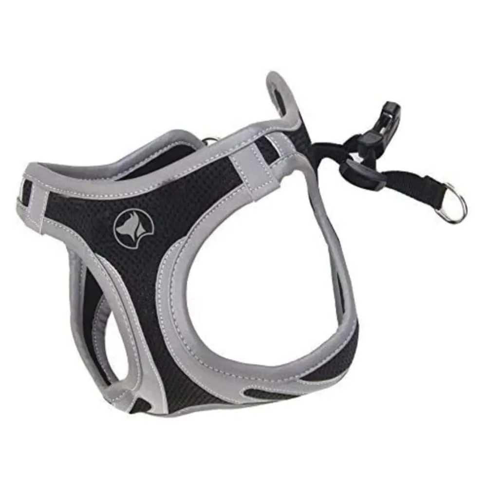 Croci C5081645 - Pettorina Riflettente Per Cani, Multicolore (Nero), L, 1 Pezzo - immagine 1