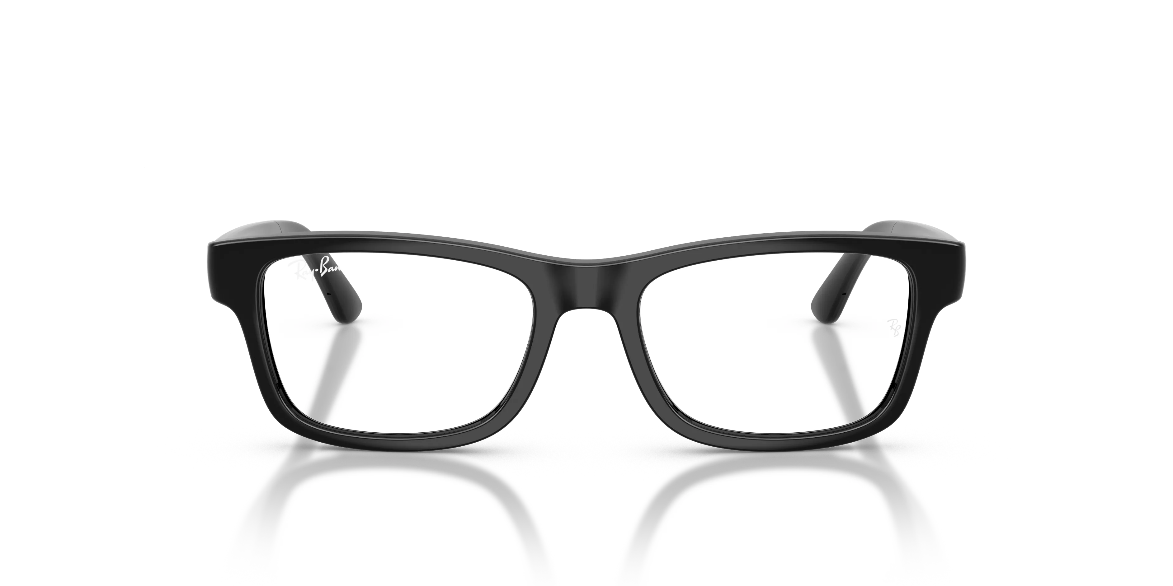 Ray - Ban RY1951 7544 Montature da vista bambino Iniettato Nero Trasparente Squadrata Normale - immagine 3