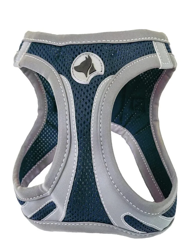 Croci C5081619 - Pettorina Riflettente Per Cani, Multicolore (Blu Navy), M, 1 Pezzo - immagine 1