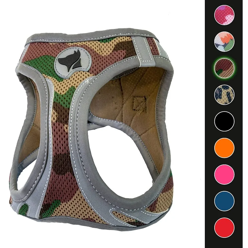 Croci C5081667 - Pettorina Riflettente Per Cani, Multicolore (Camouflage), M, 1 Pezzo - immagine 1