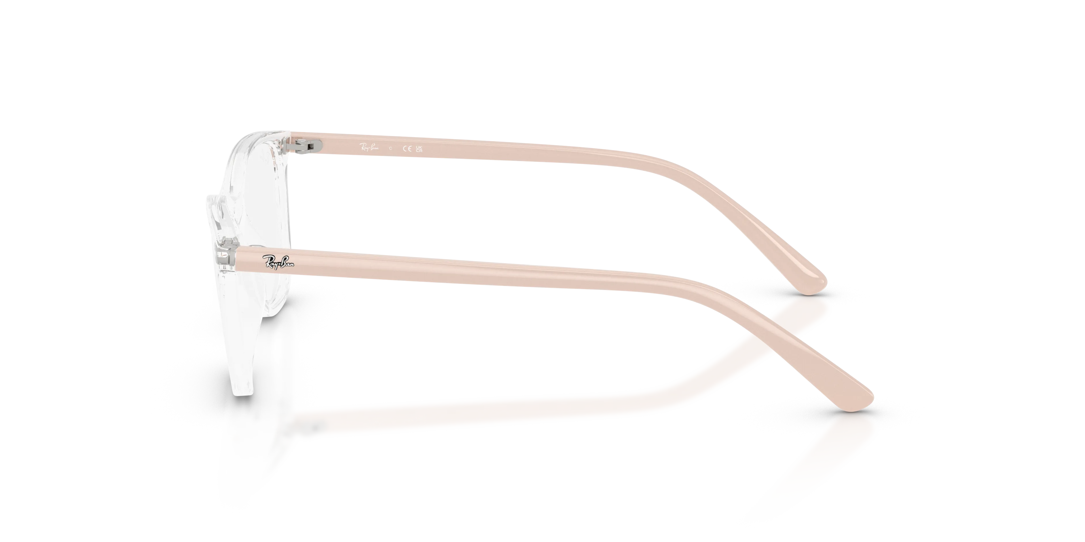 Ray - Ban RY1907 7541 Montature da vista bambino Nylon Trasparente Trasparente Squadrata Normale - immagine 4