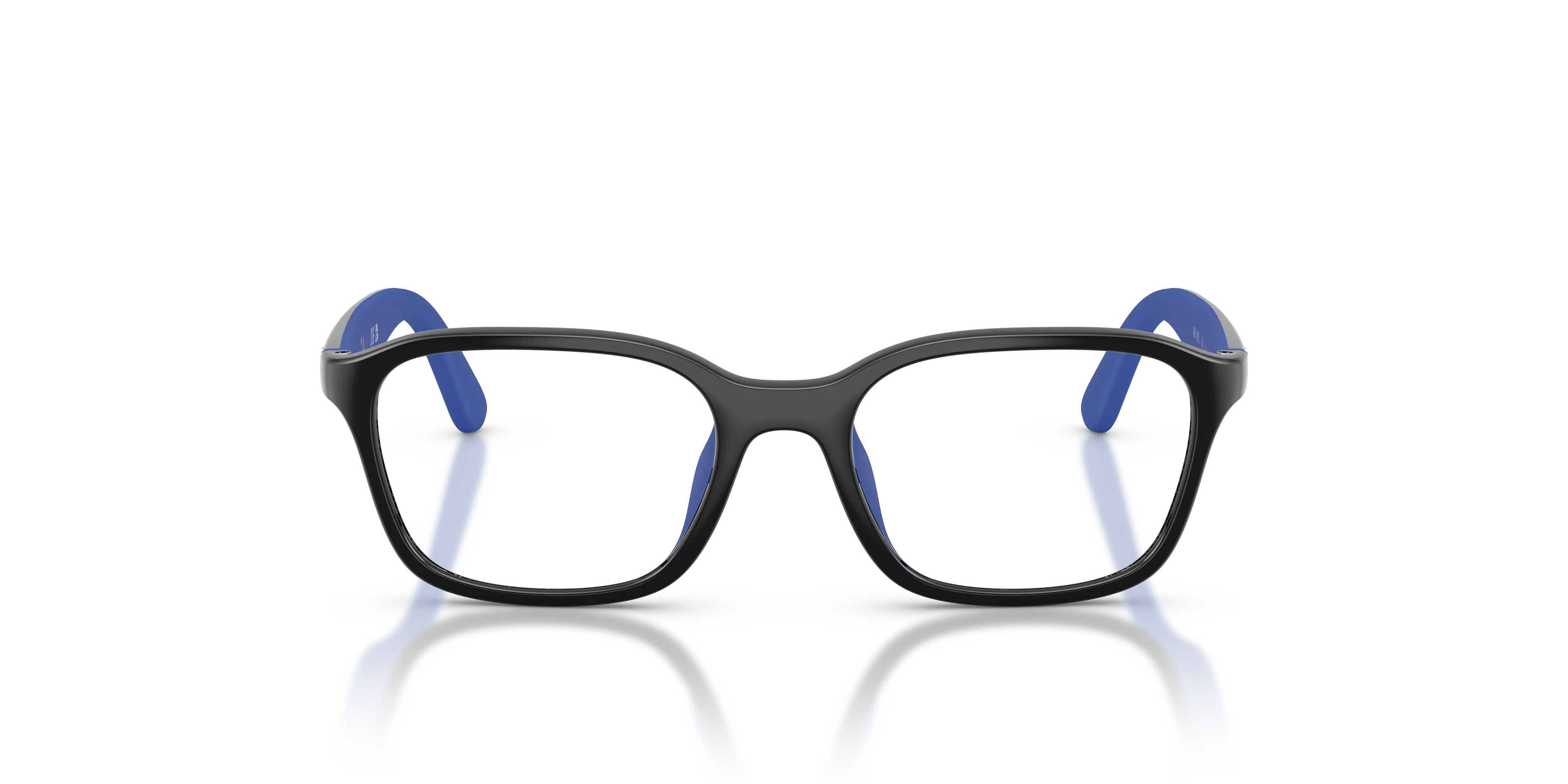 Ray - Ban RY1906 7540 Montature da vista bambino Iniettato Nero Trasparente Squadrata Normale - immagine 3