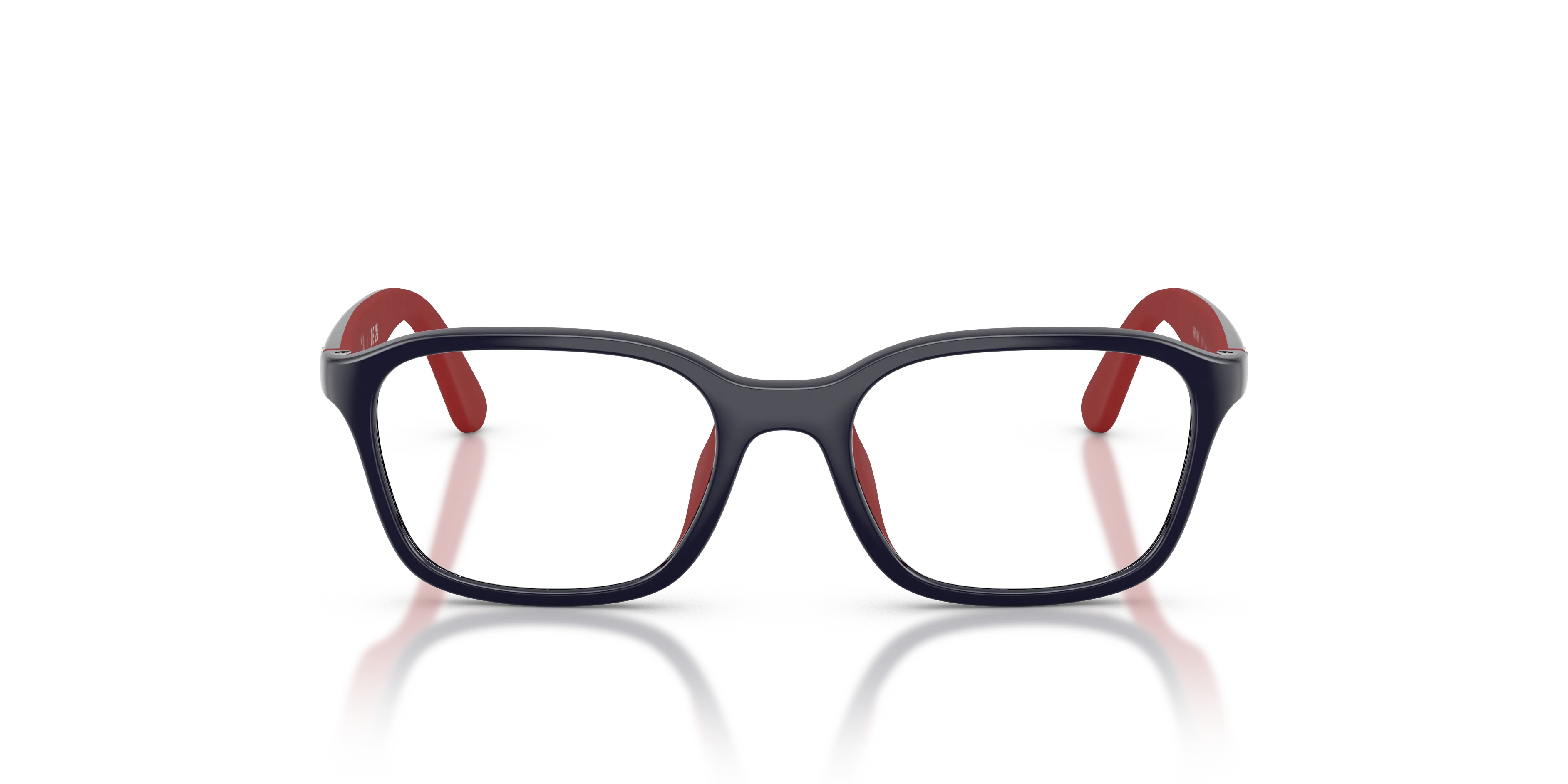 Ray - Ban RY1906 7513 Montature da vista bambino Iniettato Blu Trasparente Squadrata Normale - immagine 3