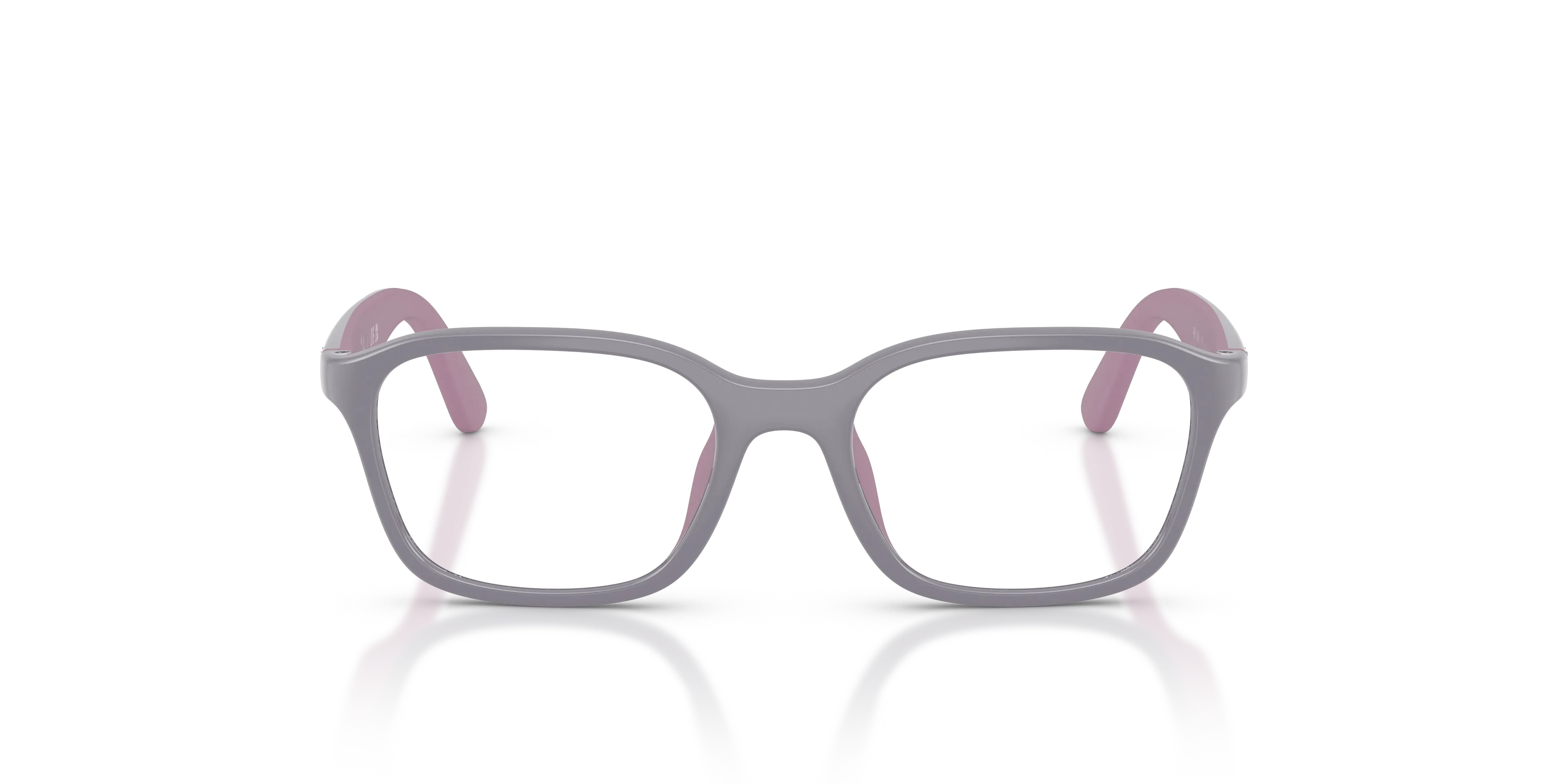 Ray - Ban RY1906 7512 Montature da vista bambino Iniettato Rosa Trasparente Squadrata Normale - immagine 3