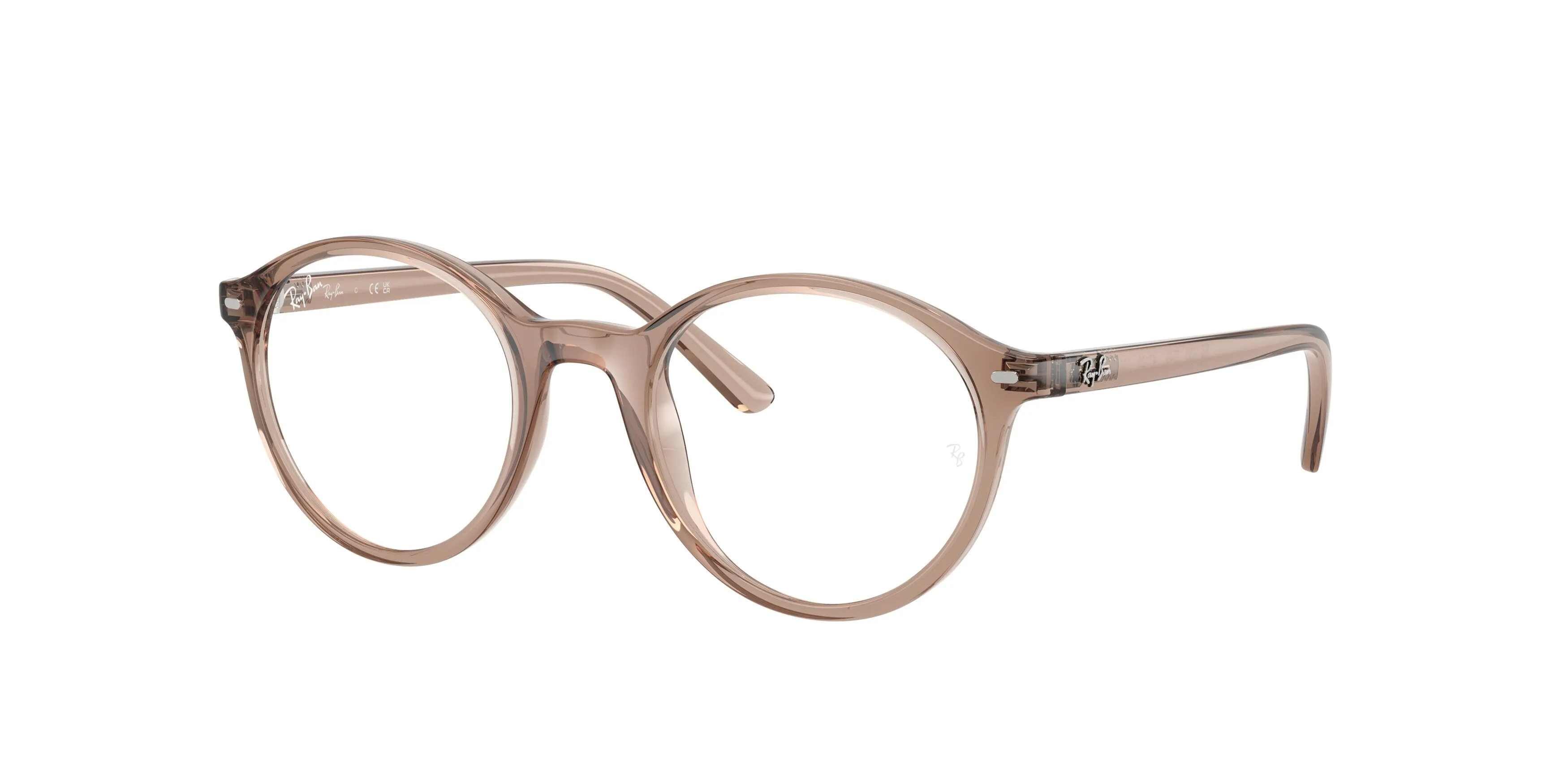 Ray - Ban RY1730 7549 Montature da vista bambino Nylon Marrone Trasparente Pantos Normale - immagine 1