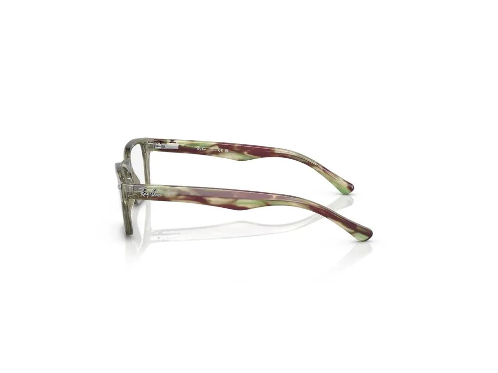 Ray - Ban RY1531 3925 Montature da vista bambino Plastica Trasparente verde Squadrata - immagine 3