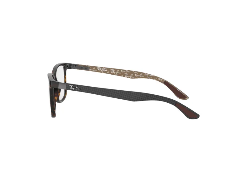 Ray - Ban RX8905 5846 Montature da vista Iniettato Tartaruga Trasparente Squadrata Normale - immagine 4