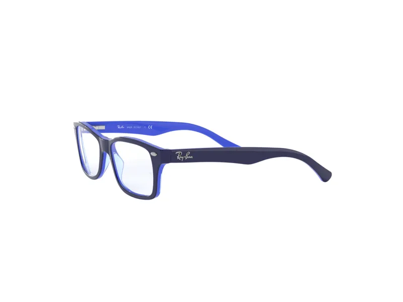 Ray - Ban RY1531 3839 Montature da vista bambino Acetato Blu Trasparente Squadrata Normale - immagine 3